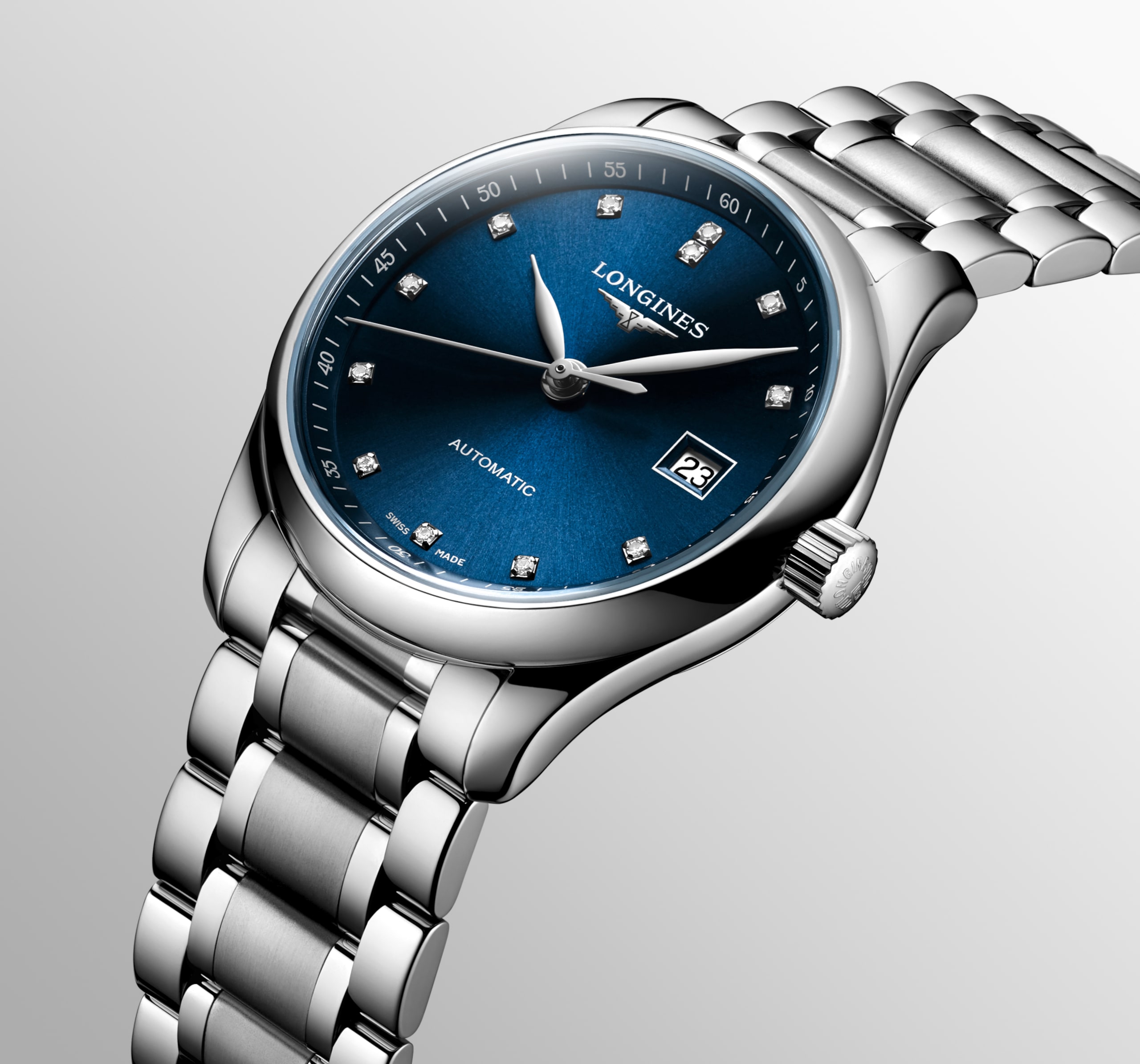 Longines MASTER COLLECTION automático acero inoxidable Watch - L2.257.4.97.6