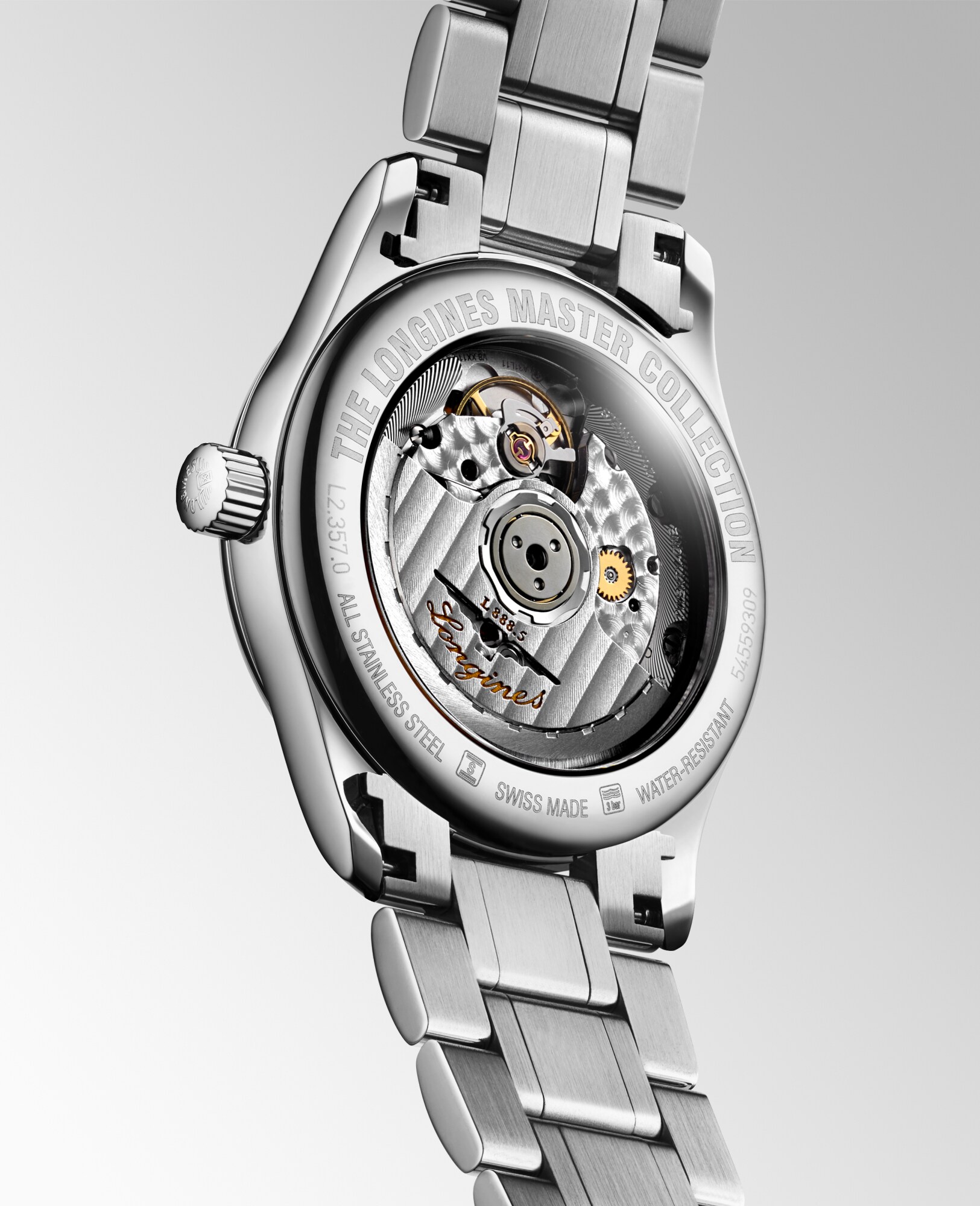 ロンジン マスターコレクション 自動巻、ステンレススティール