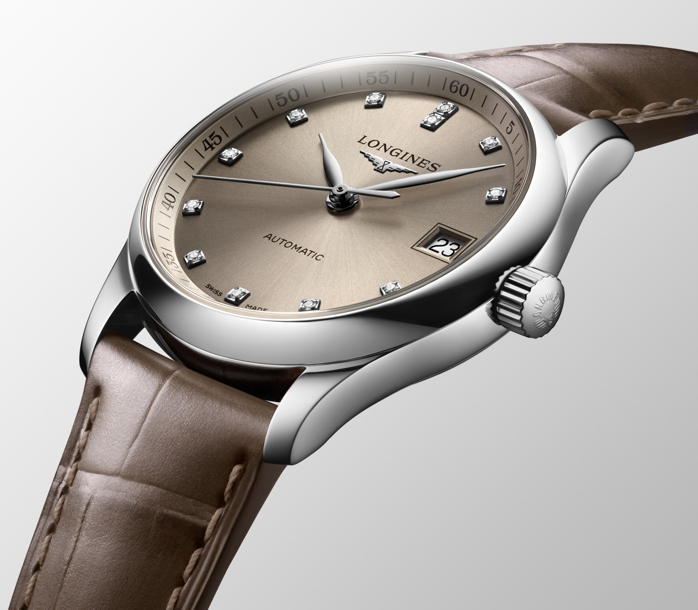 ロンジン マスターコレクション 自動巻、ステンレススティール