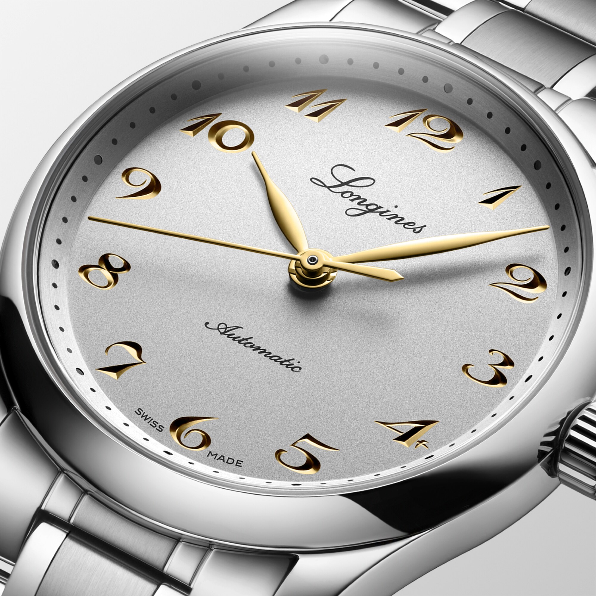 稼働品✨️LONGINES 腕時計 自動巻き シルバー レコード LONGINES ロンジン Record レコード 腕時計 自動巻き