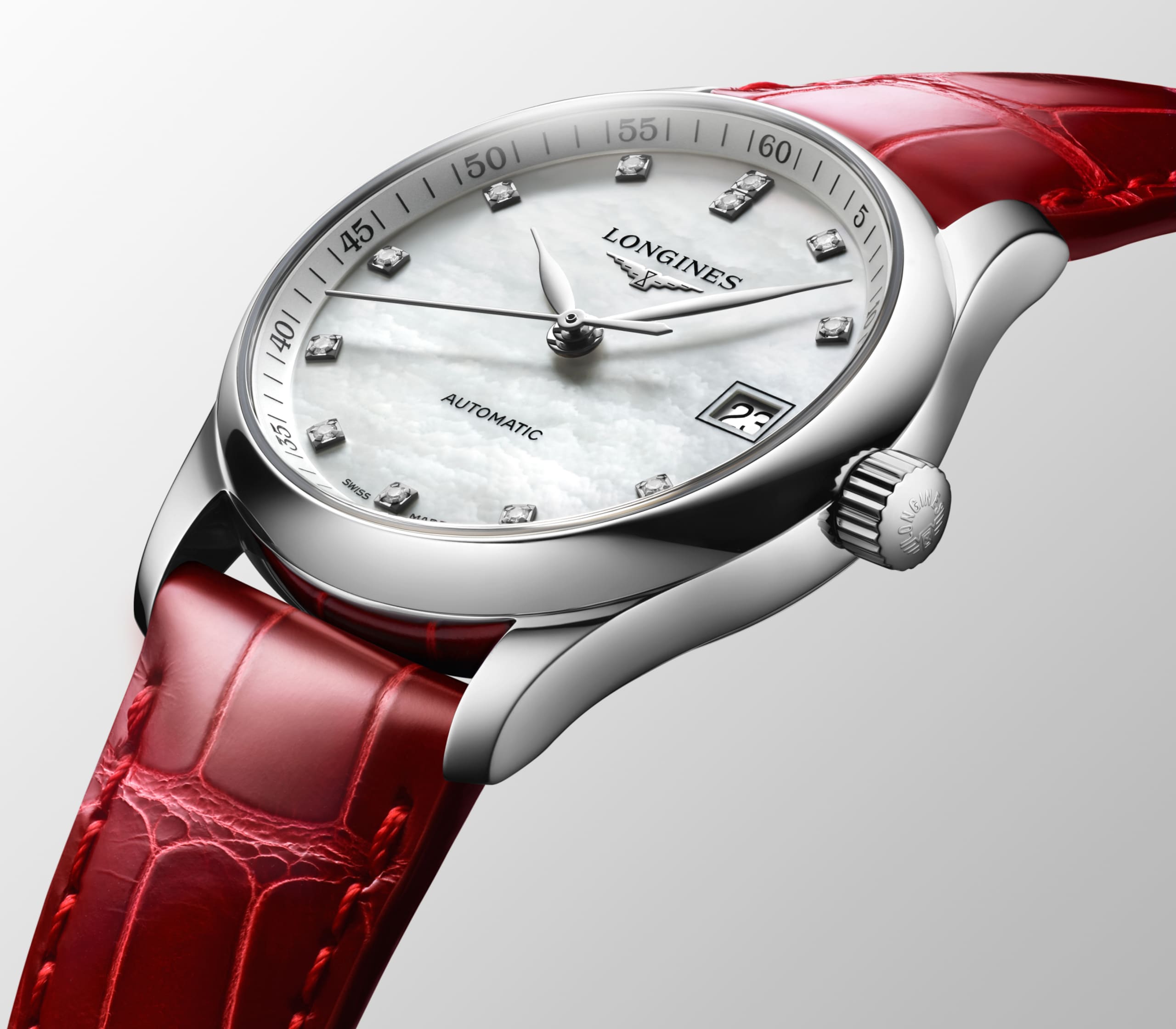 Longines MASTER COLLECTION automático aço inoxidável Watch - L2.357.4.87.2