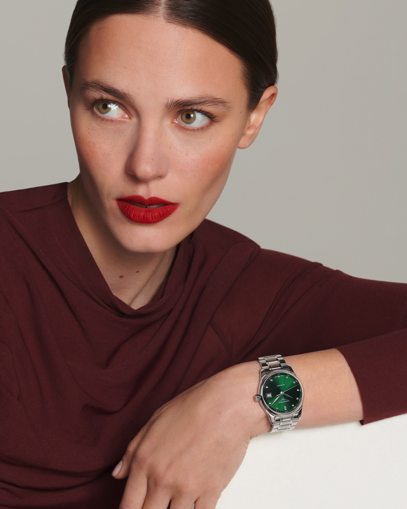 LONGINES MASTER COLLECTION | Ø 34.00 mm, Green | L2.357.4.99.6 LONGINES MASTER COLLECTION | Ø 34.00 mm, Green | L2.357.4.99.6