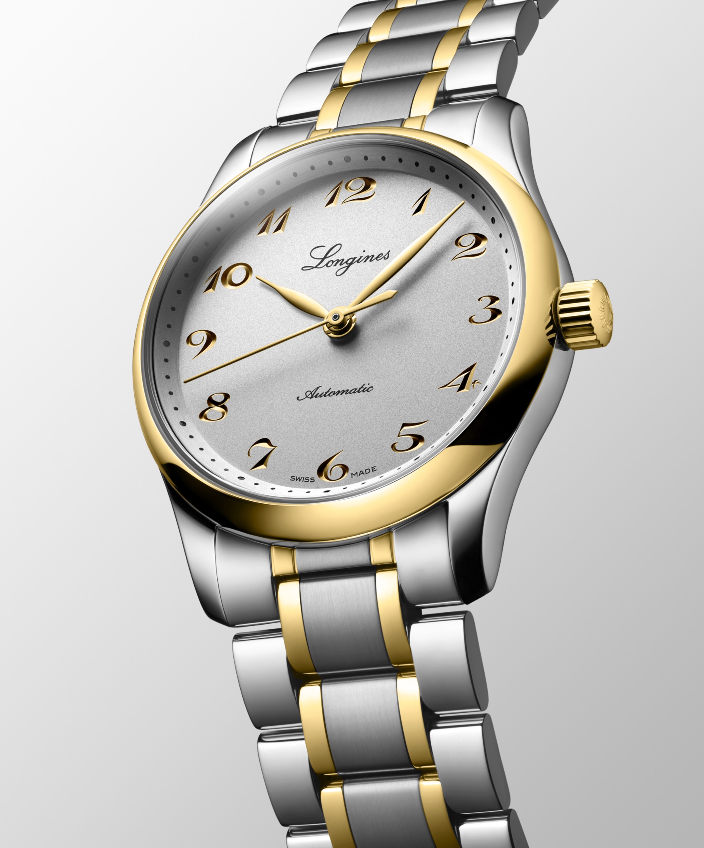 Longines MASTER COLLECTION Automatic Stainless steel and 18 karat yellow gold cap 200 Watch - L2.357.5.72.7