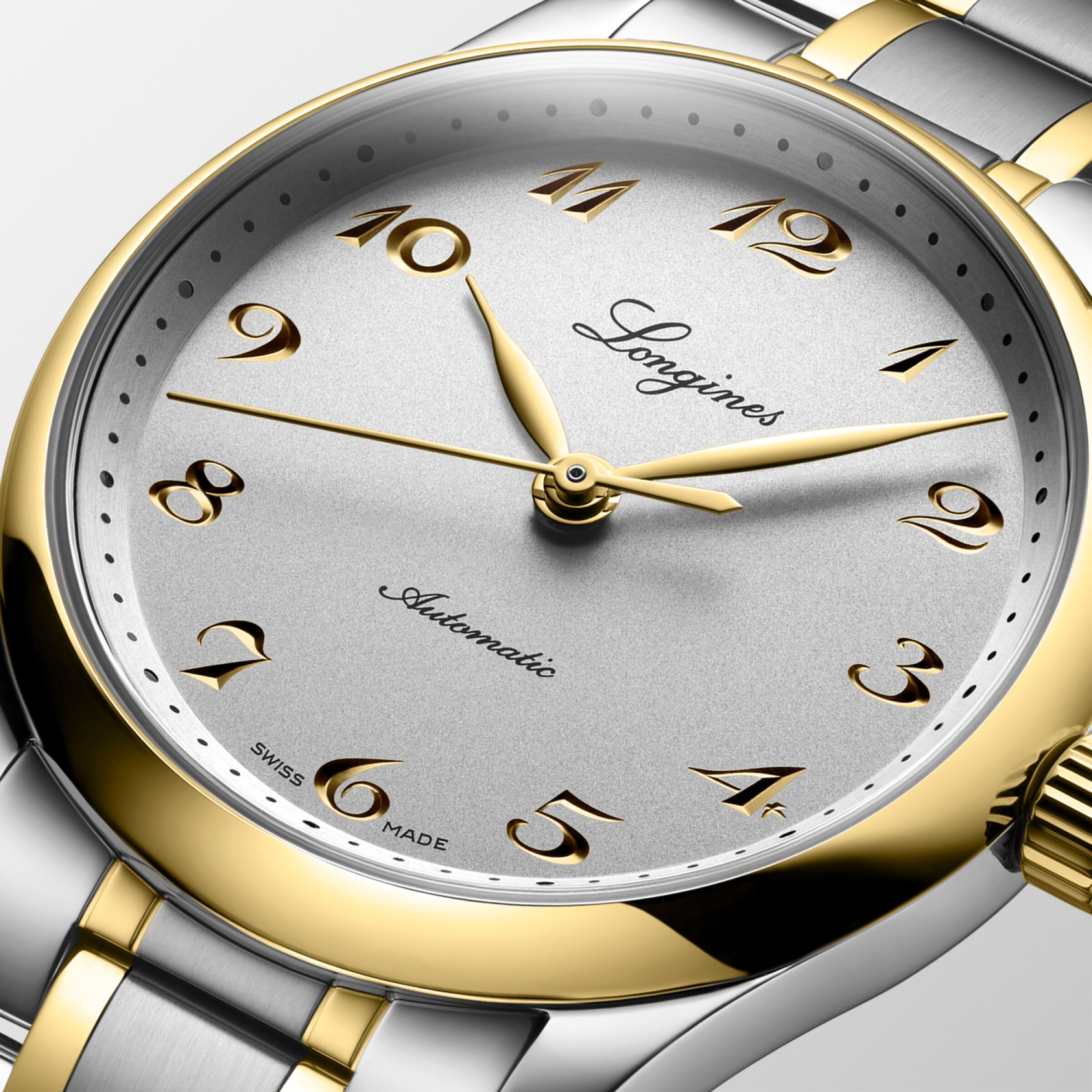 Longines MASTER COLLECTION Automatic Stainless steel and 18 karat yellow gold cap 200 Watch - L2.357.5.72.7