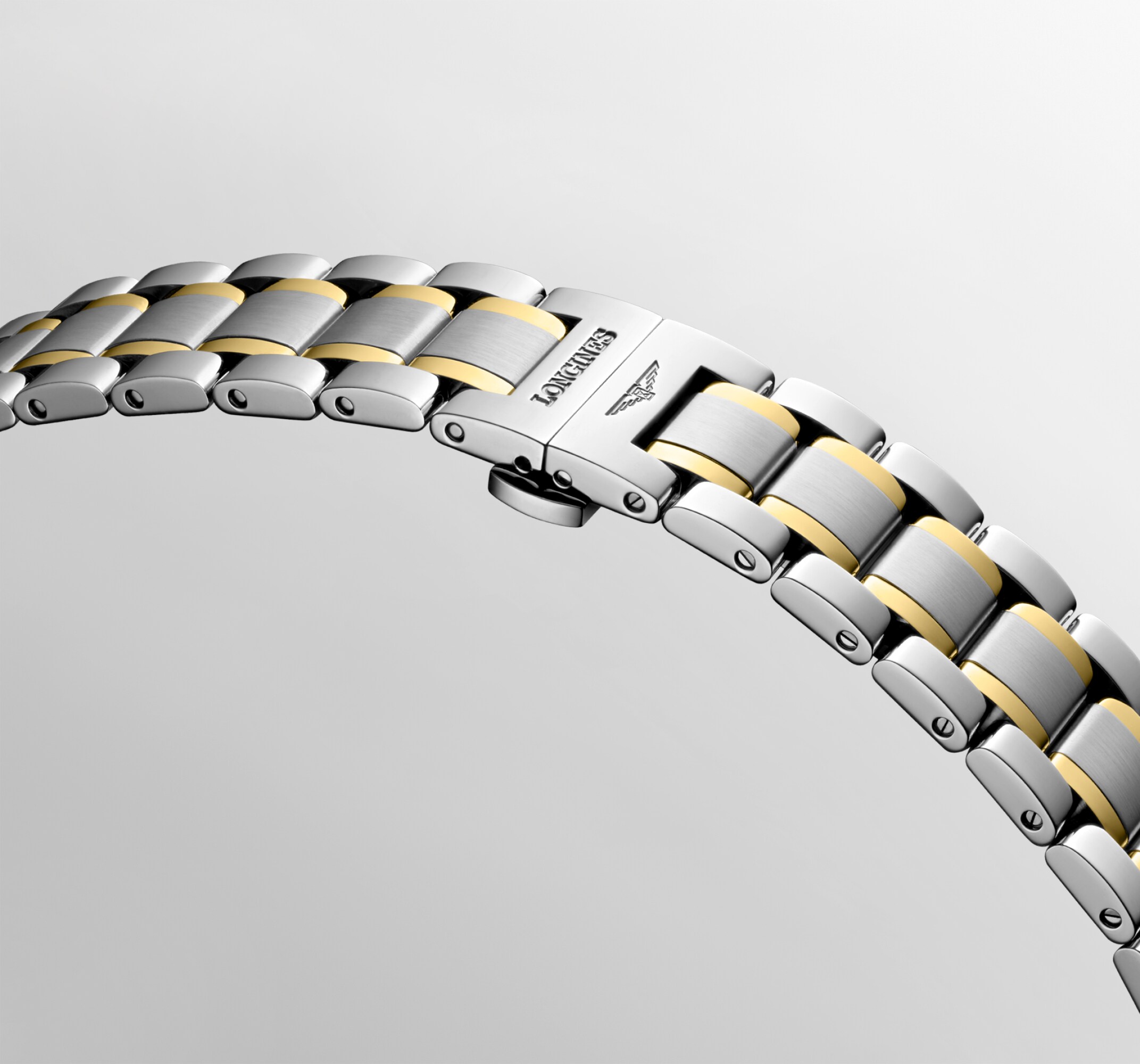 ロンジン マスターコレクション 自動巻、ステンレススチール&18k