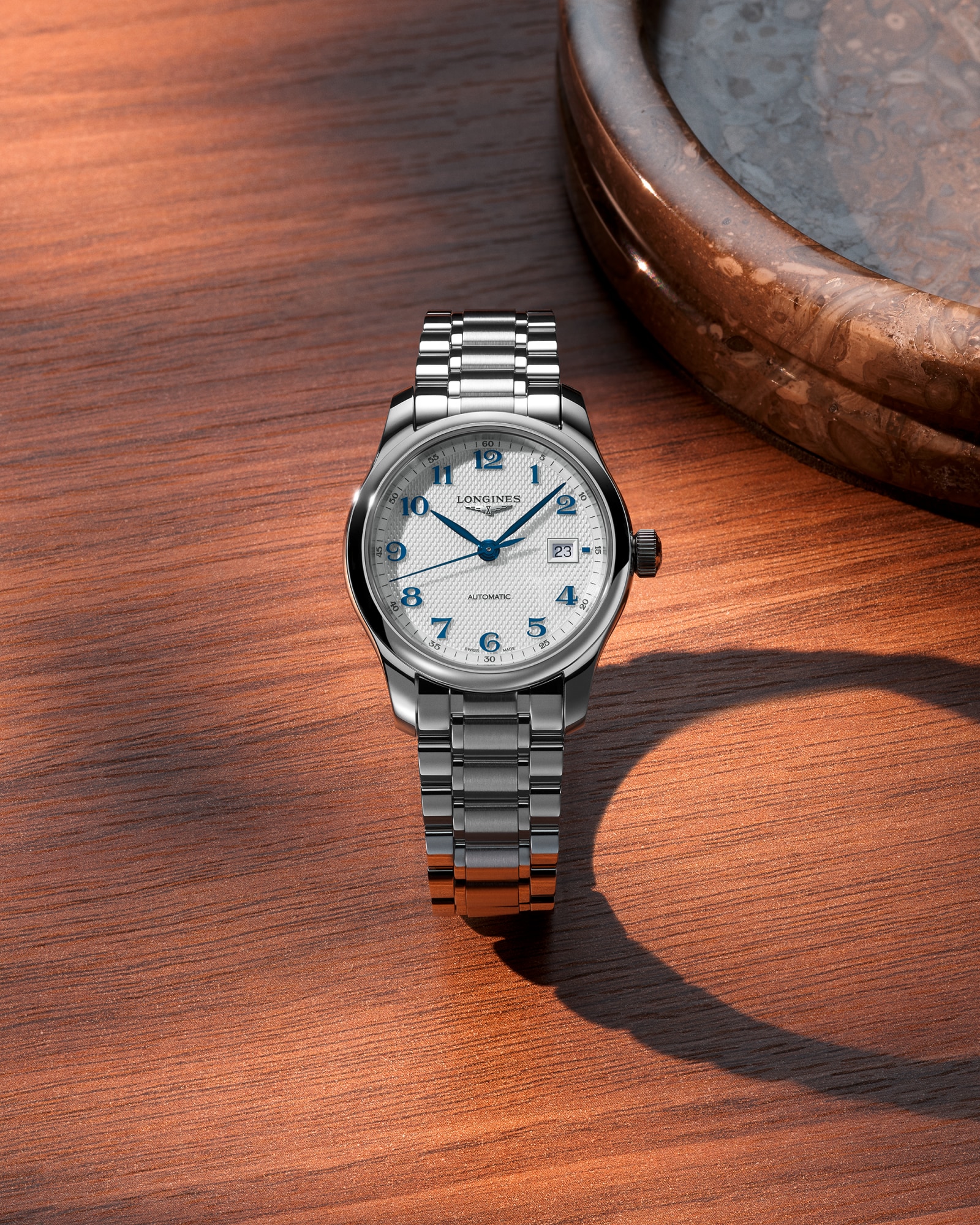 ロンジン マスターコレクション | Ø 30.00 mm, シルバー「バーリー