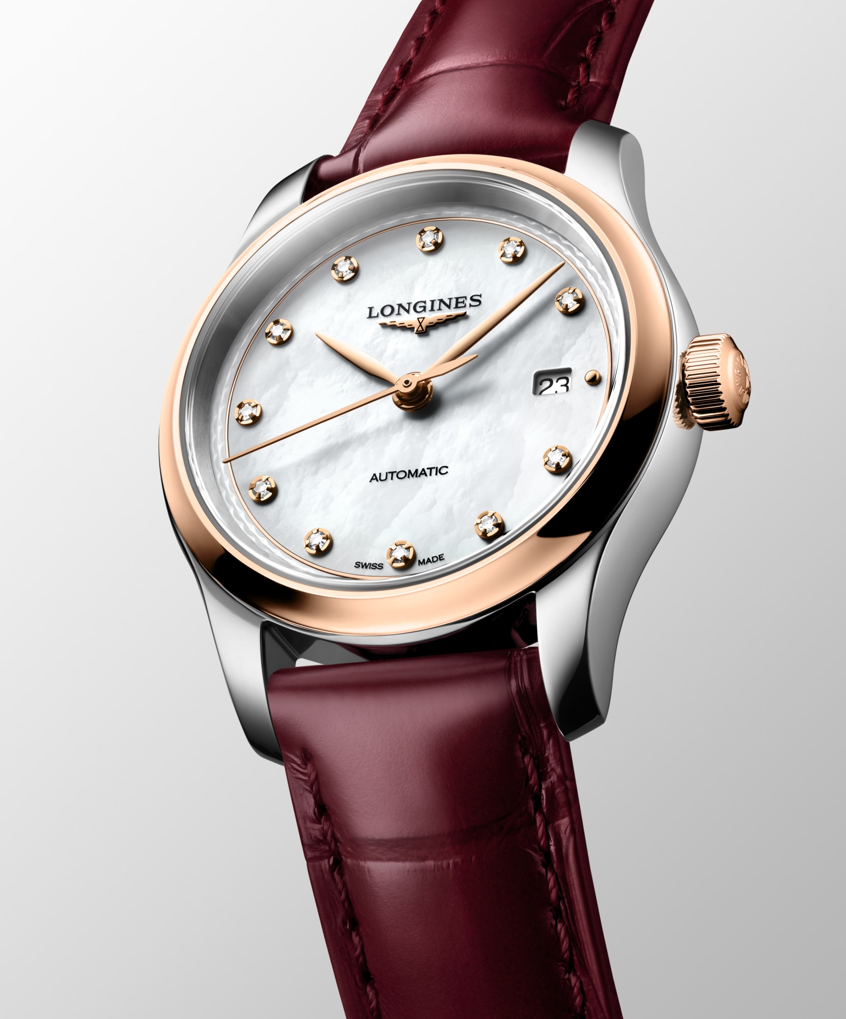 THE LONGINES MASTER COLLECTION | Ø 30.00 mm, White Mother-of-pearl
