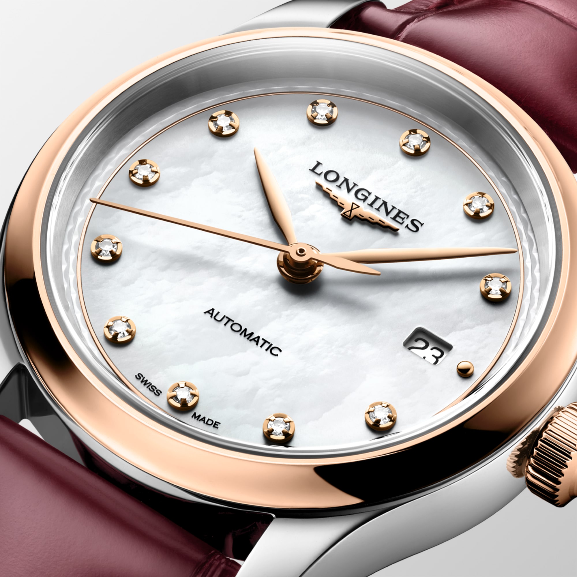 THE LONGINES MASTER COLLECTION | Ø 30.00 mm, White Mother-of-pearl
