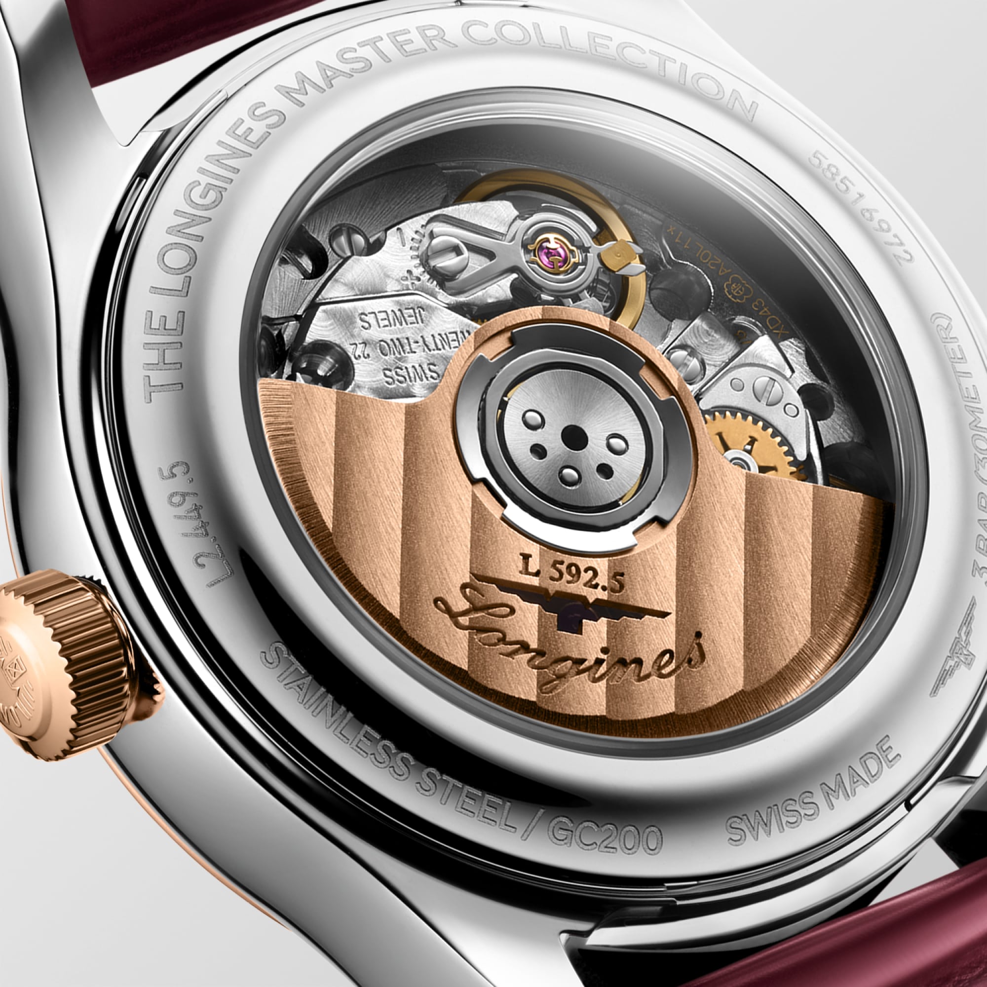 THE LONGINES MASTER COLLECTION | Ø 30.00 mm, White Mother-of-pearl
