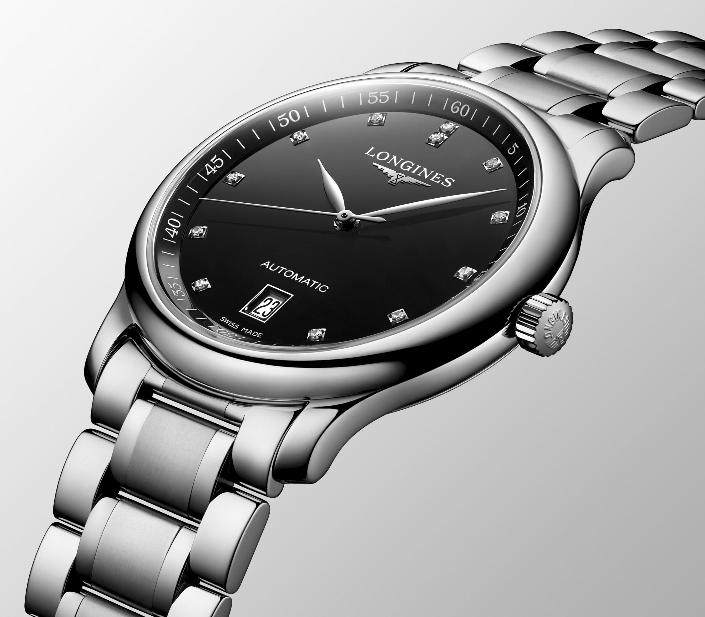 ロンジン マスターコレクション 自動巻、ステンレススティール