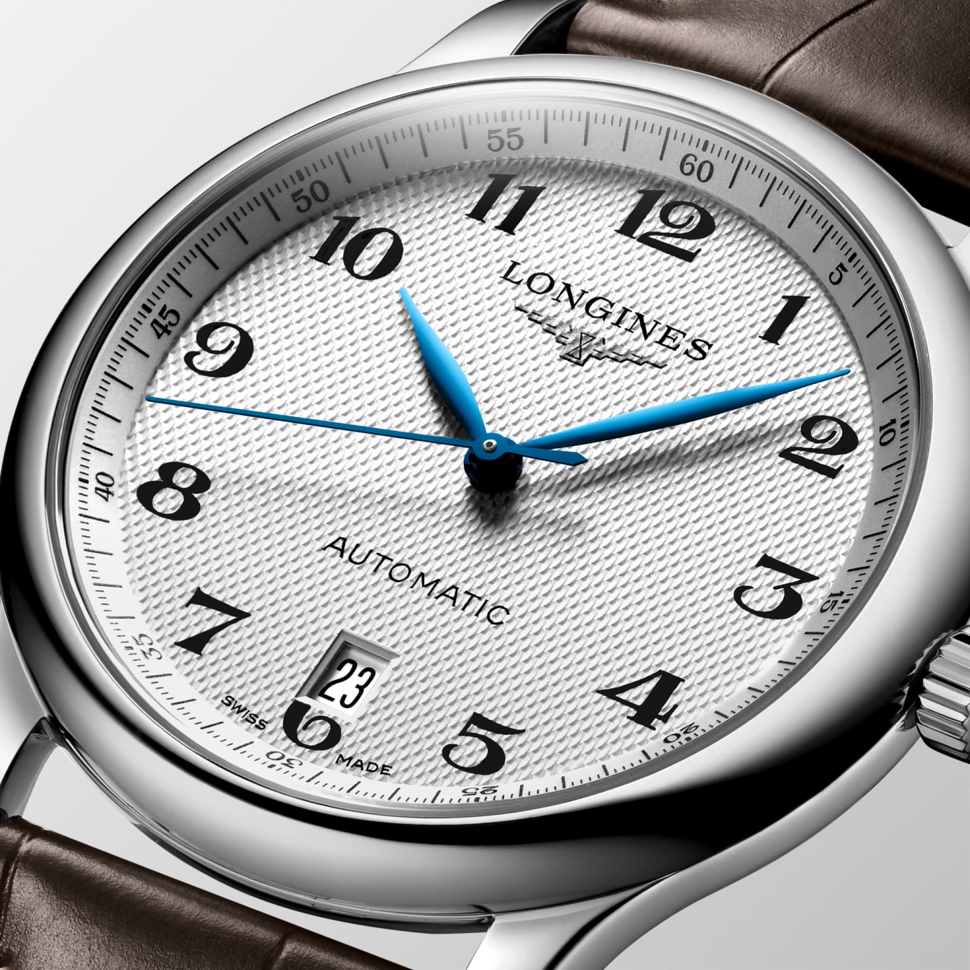LONGINES ロンジン マスターコレクションL2.628.4 自動巻き時計 ロンジン マスターコレクション 自動巻、ステンレススティール、ブルー