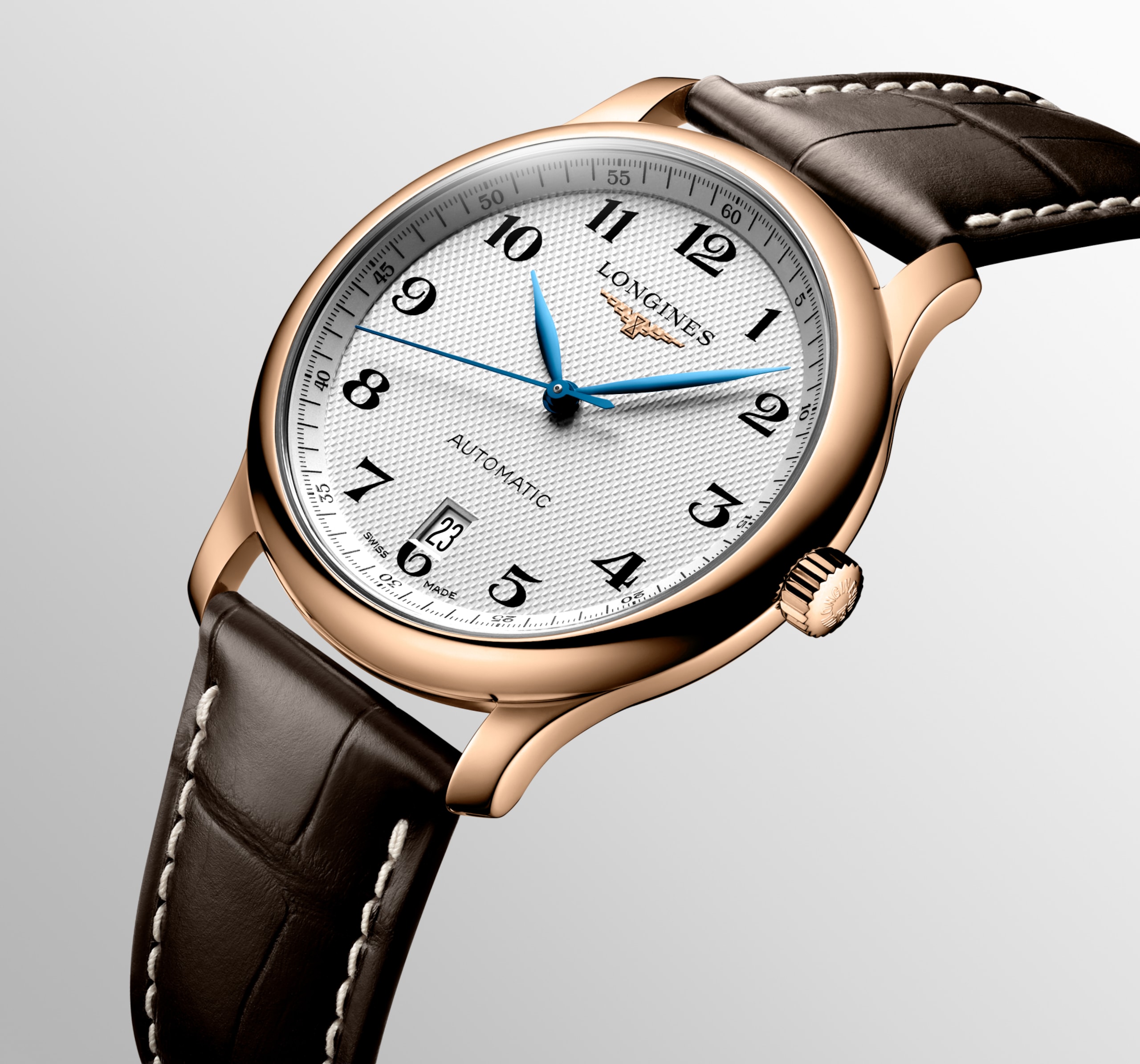 Longines MASTER COLLECTION automatyczny 18-karatowe różowe złoto Watch - L2.628.8.78.3