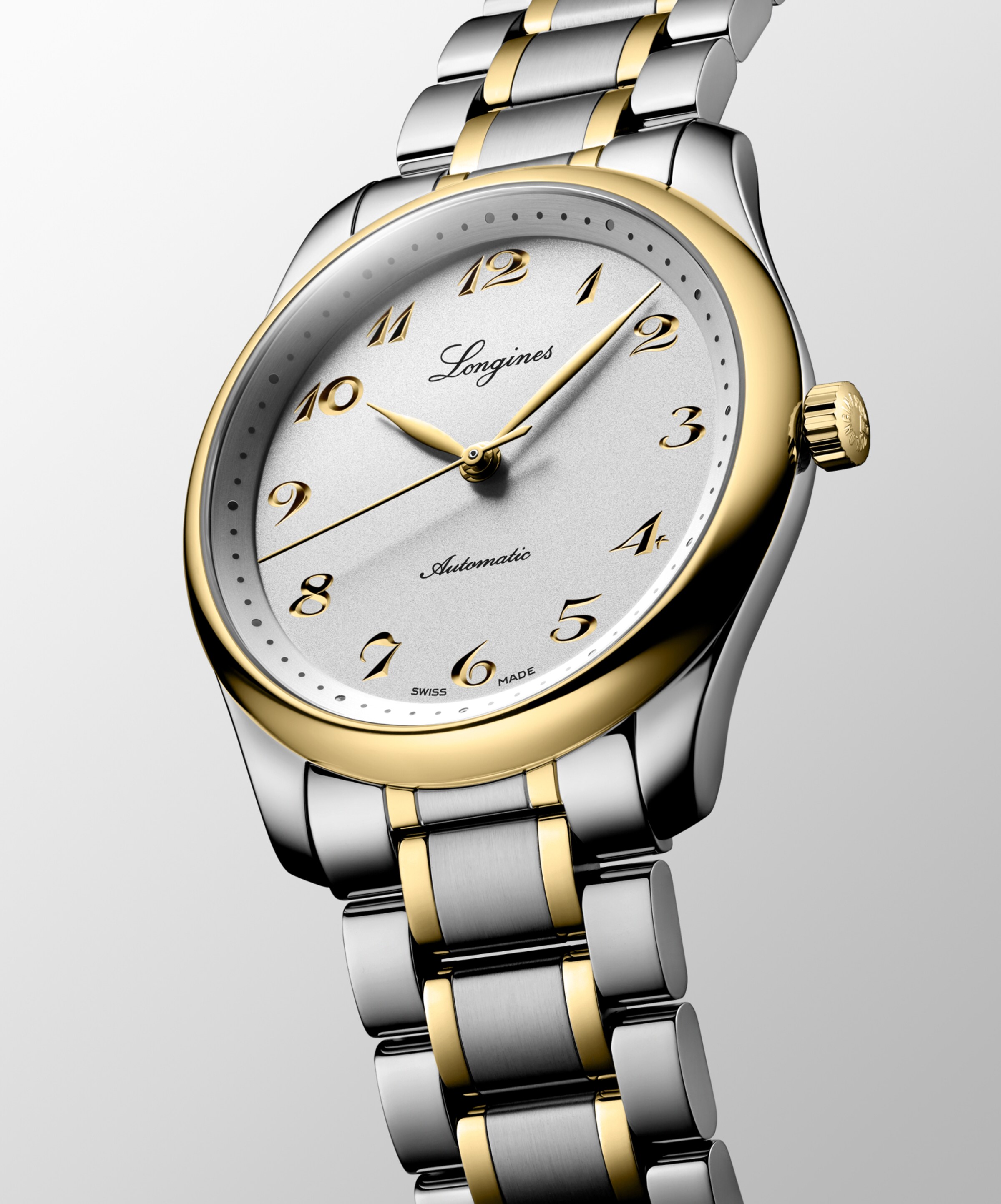 Longines MASTER COLLECTION Automatic Stainless steel and 18 karat yellow gold cap 200 Watch - L2.793.5.72.7