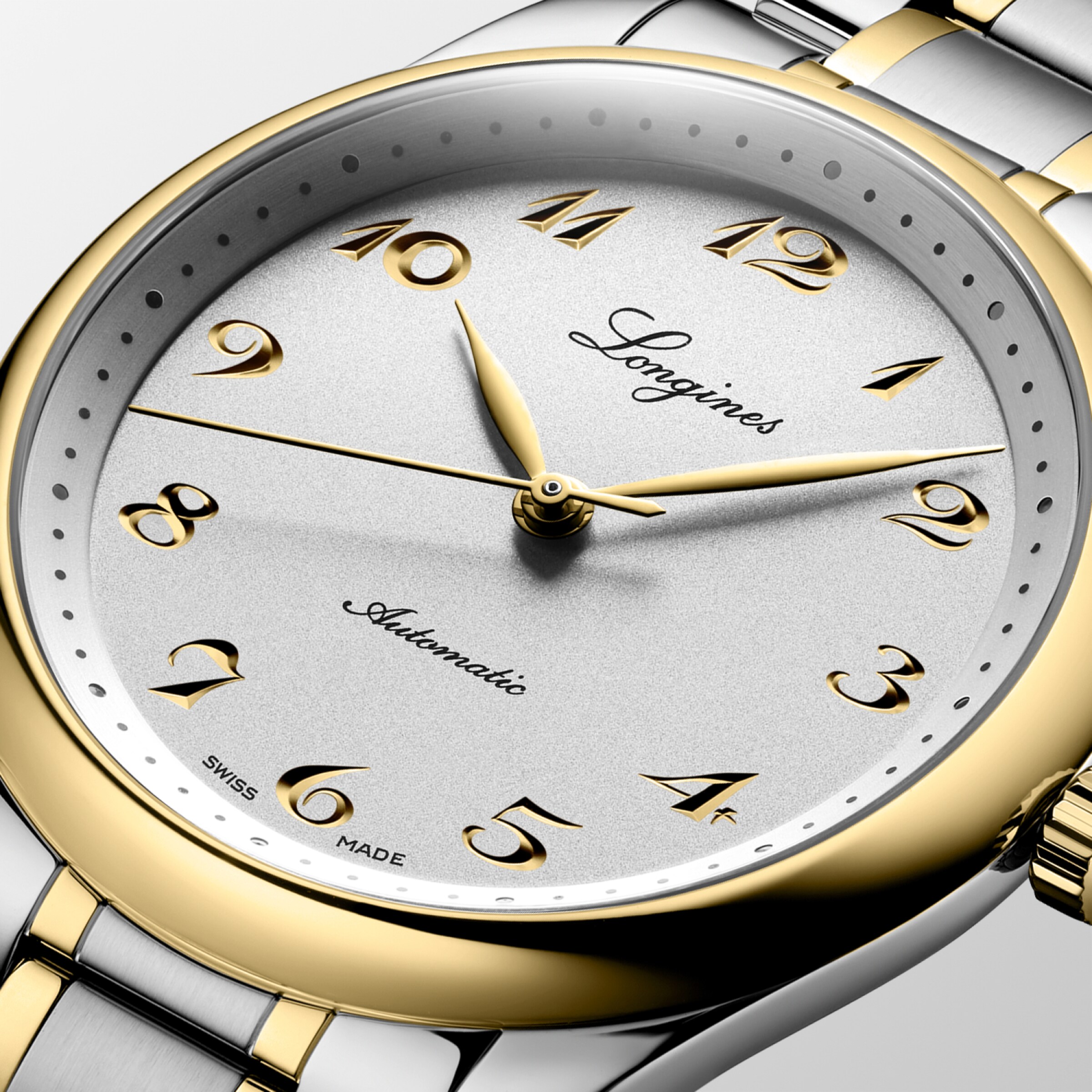 Longines MASTER COLLECTION Automatic Stainless steel and 18 karat yellow gold cap 200 Watch - L2.793.5.72.7