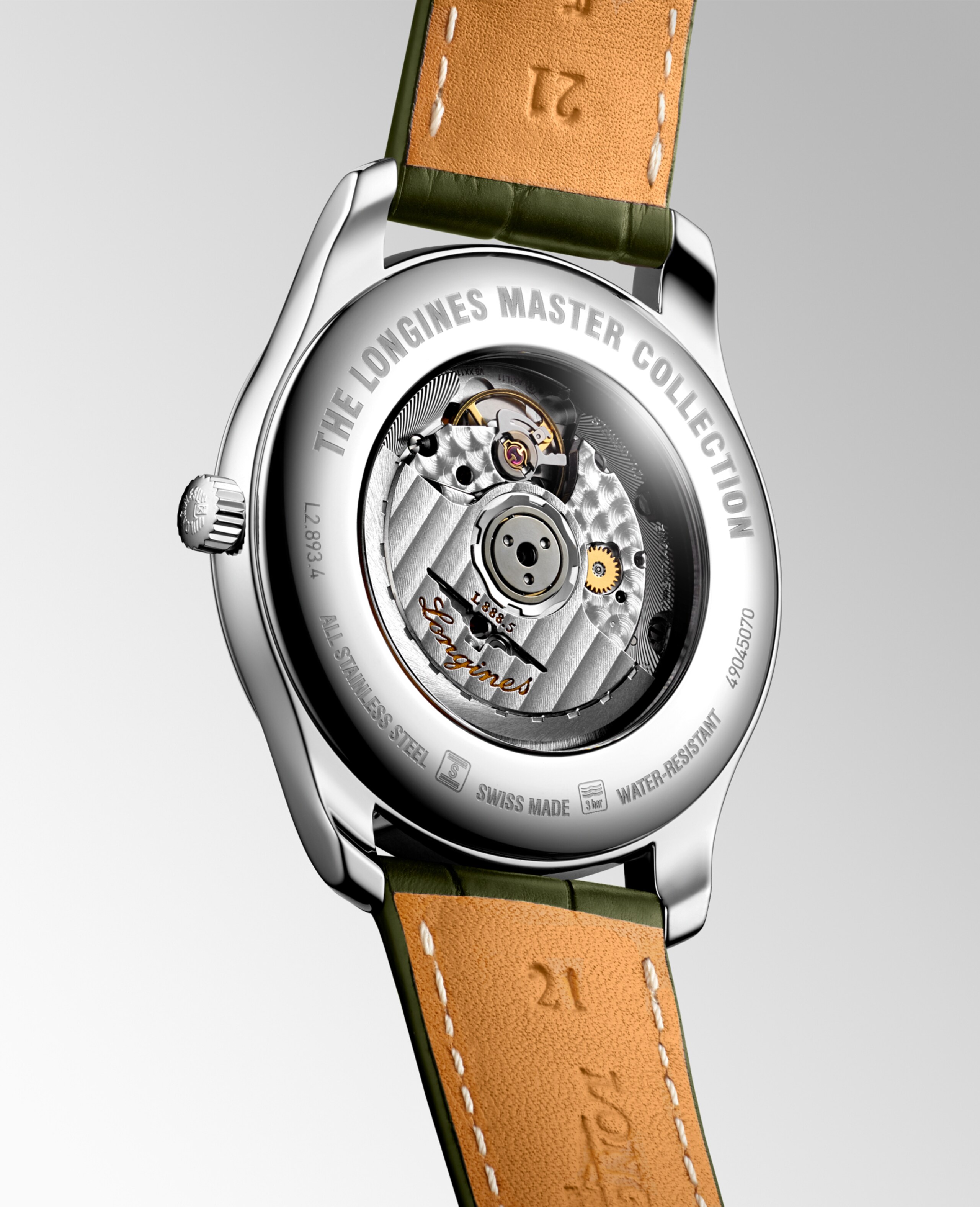 Longines MASTER COLLECTION Automatik Edelstahl Watch - L2.893.4.09.2