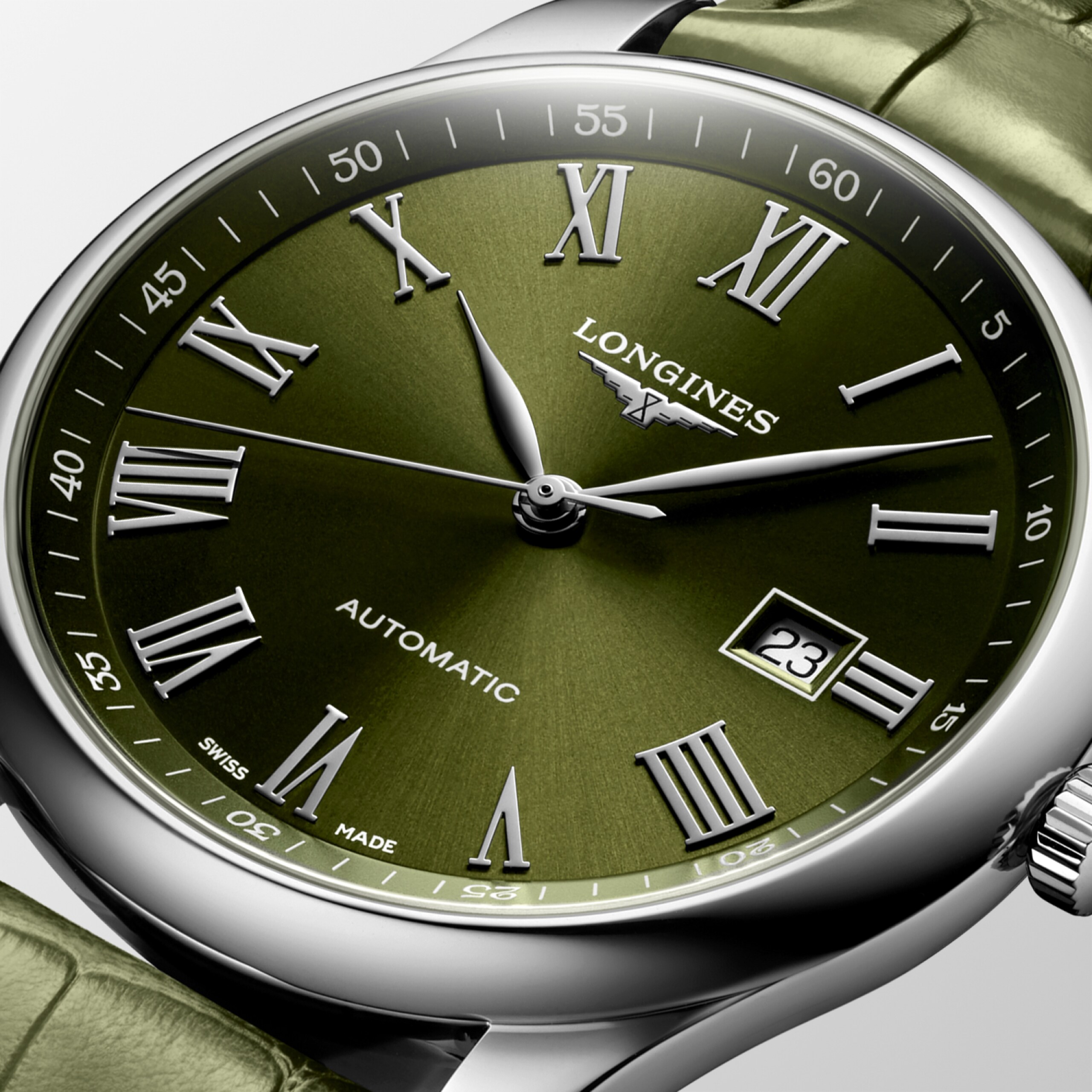 Longines MASTER COLLECTION Automatik Edelstahl Watch - L2.893.4.09.2
