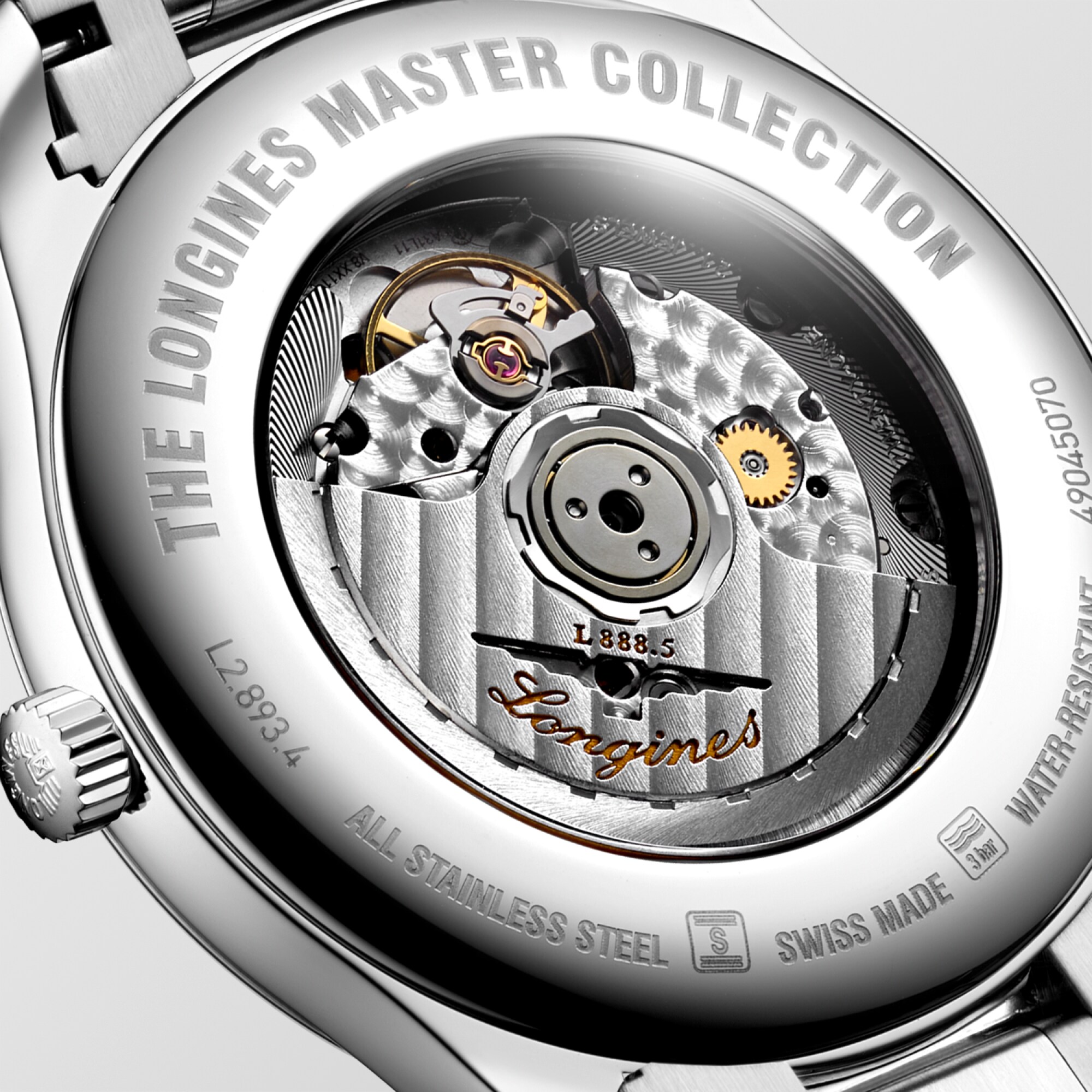 最安 LONGINES MASTER Green Steel, Stainless Automatic, COLLECTION 人形