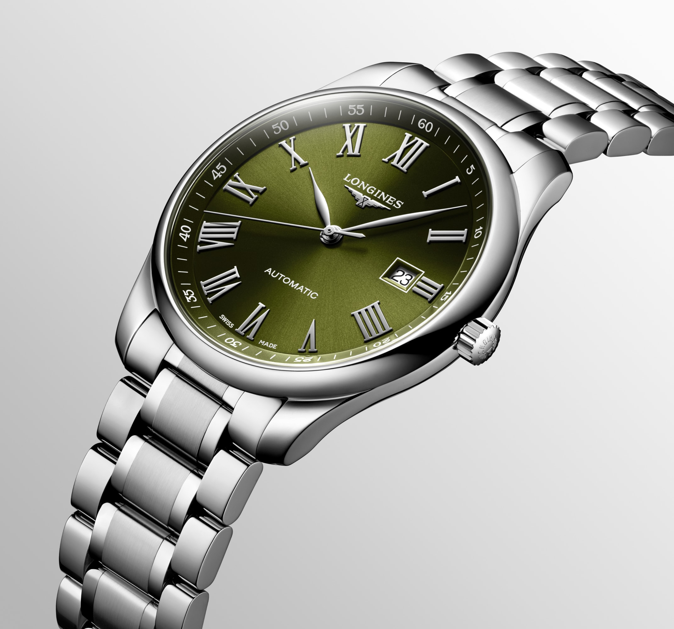 LONGINES MASTER COLLECTION | Ø 42.00 mm, Green | L2.893.4.09.6