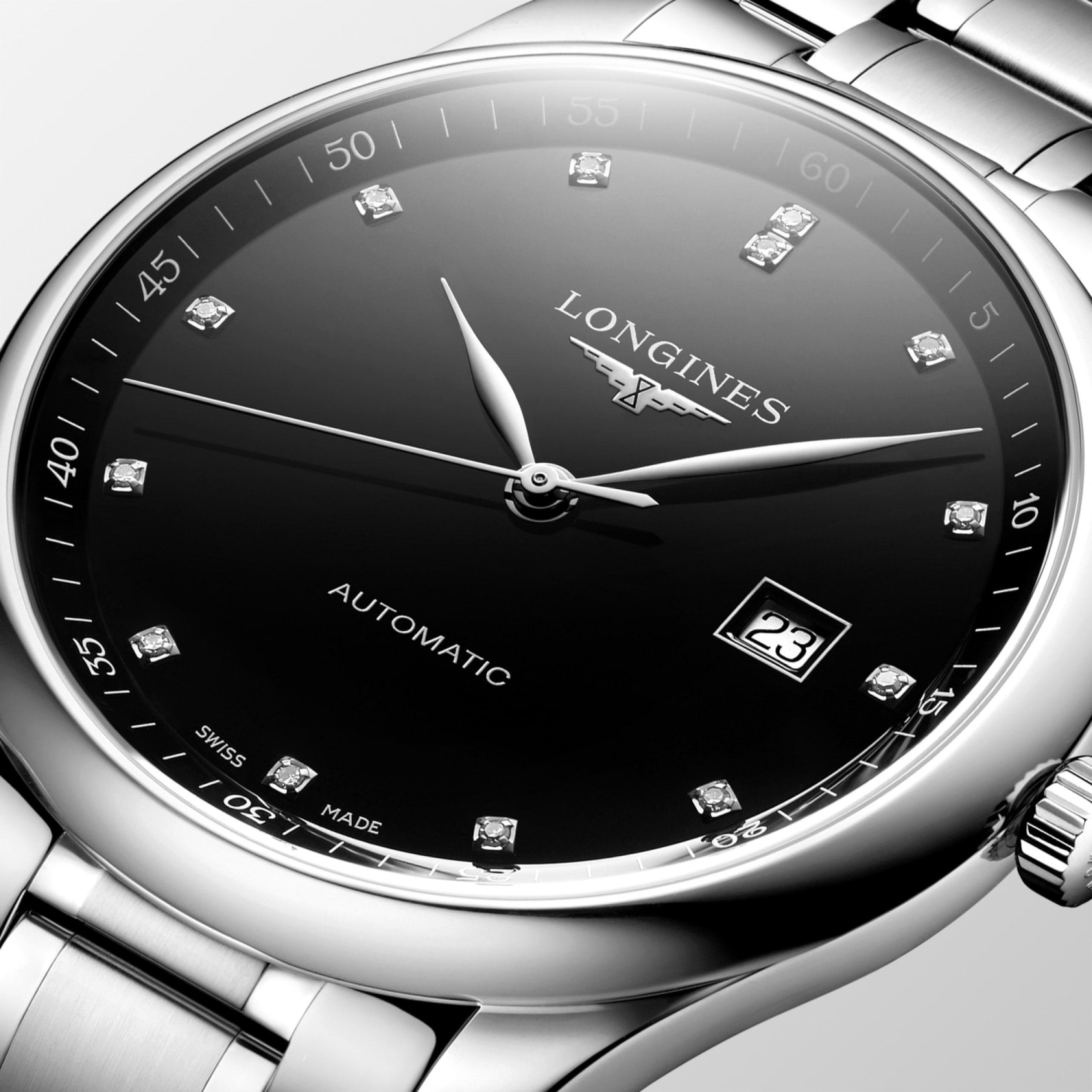 Longines MASTER COLLECTION automatic stainless steel Watch - L2.893.4.57.6