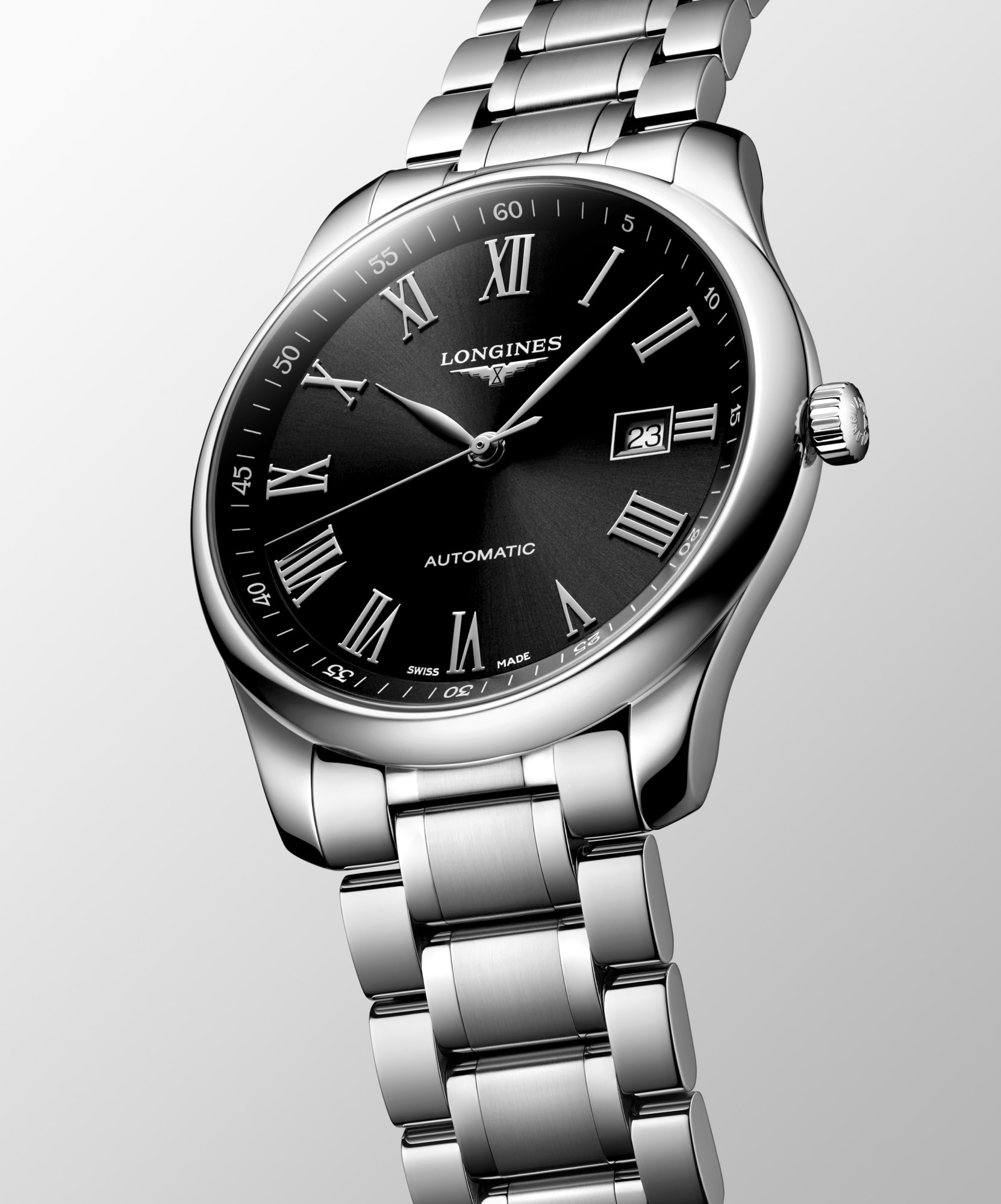 LONGINES MASTER COLLECTION | Ø 42.00 mm, Black | L2.893.4.59.6