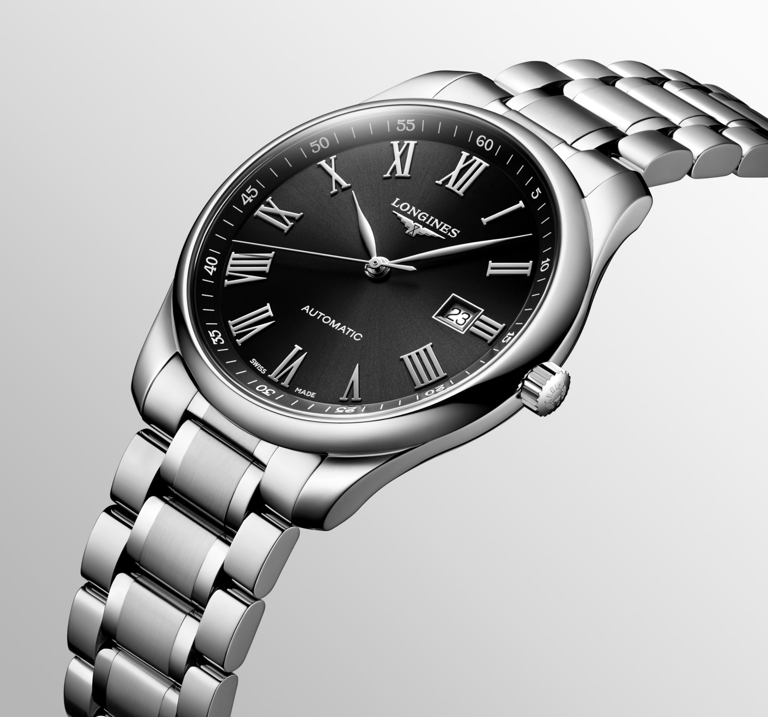 Longines MASTER COLLECTION automatic stainless steel Watch - L2.893.4.59.6