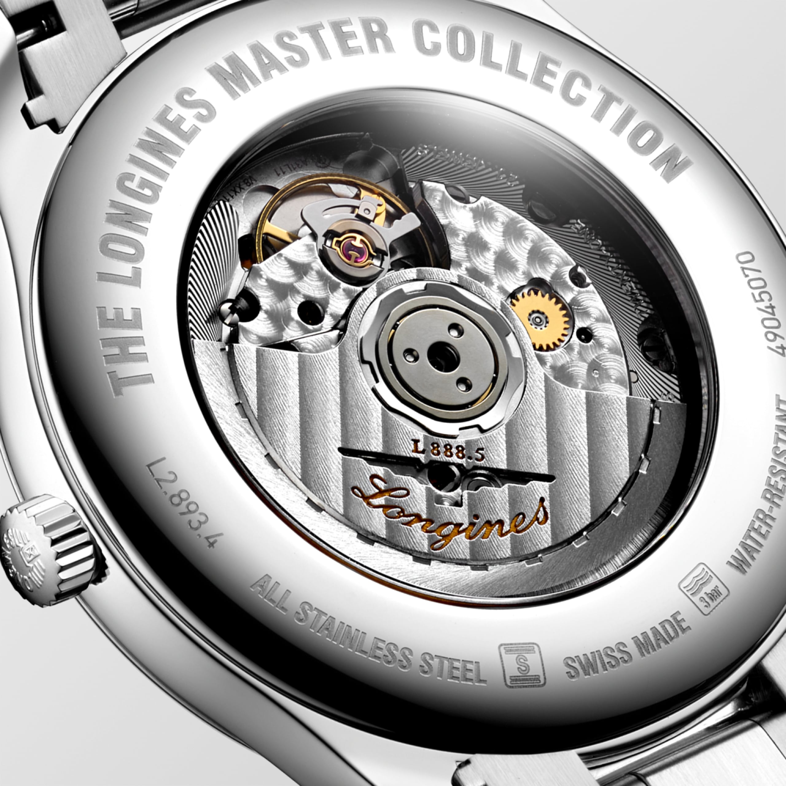 Longines MASTER COLLECTION automático acero inoxidable Watch - L2.893.4.79.6
