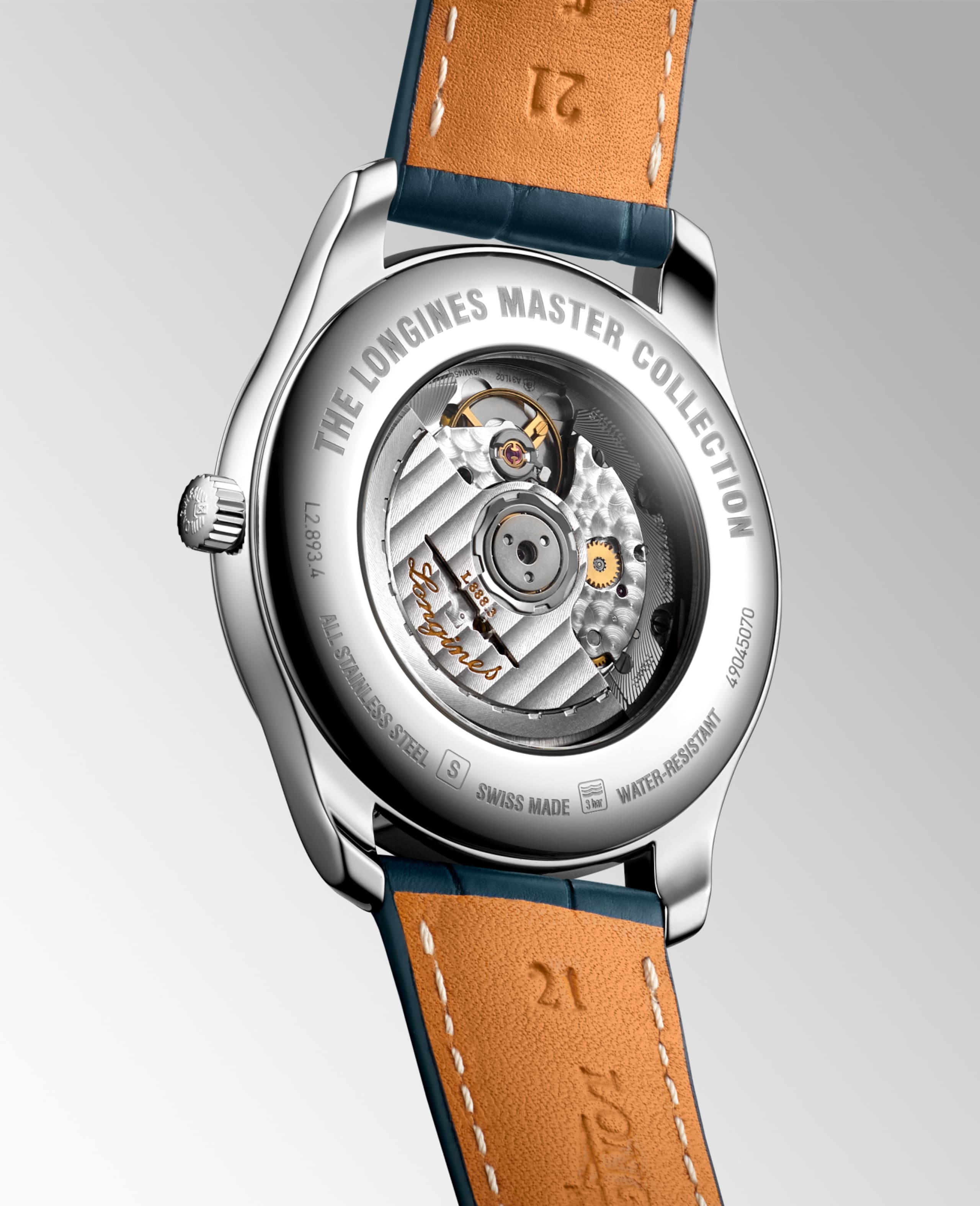 Longines MASTER COLLECTION automático acero inoxidable Watch - L2.893.4.92.0