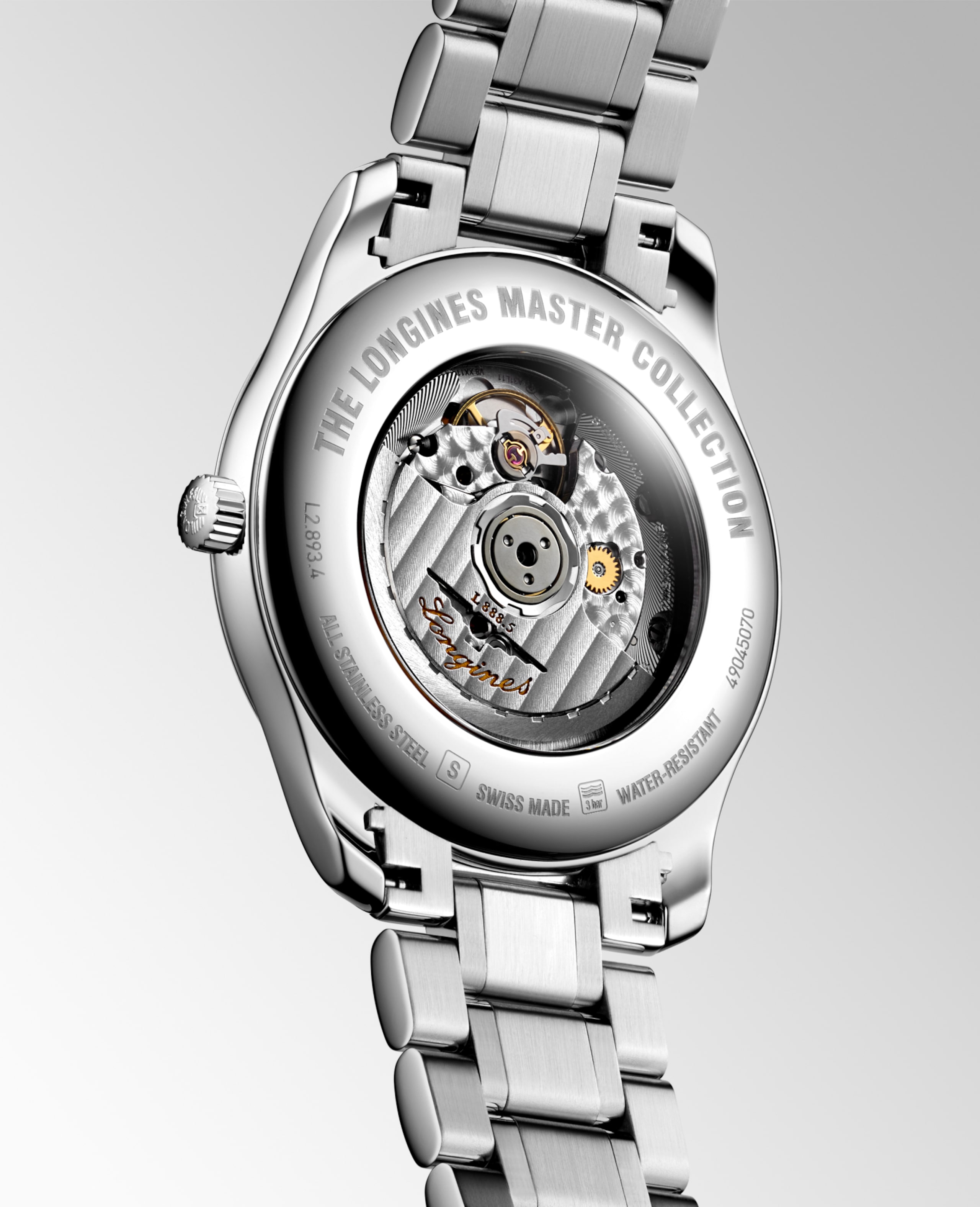 Longines MASTER COLLECTION automatic stainless steel Watch - L2.893.4.92.6