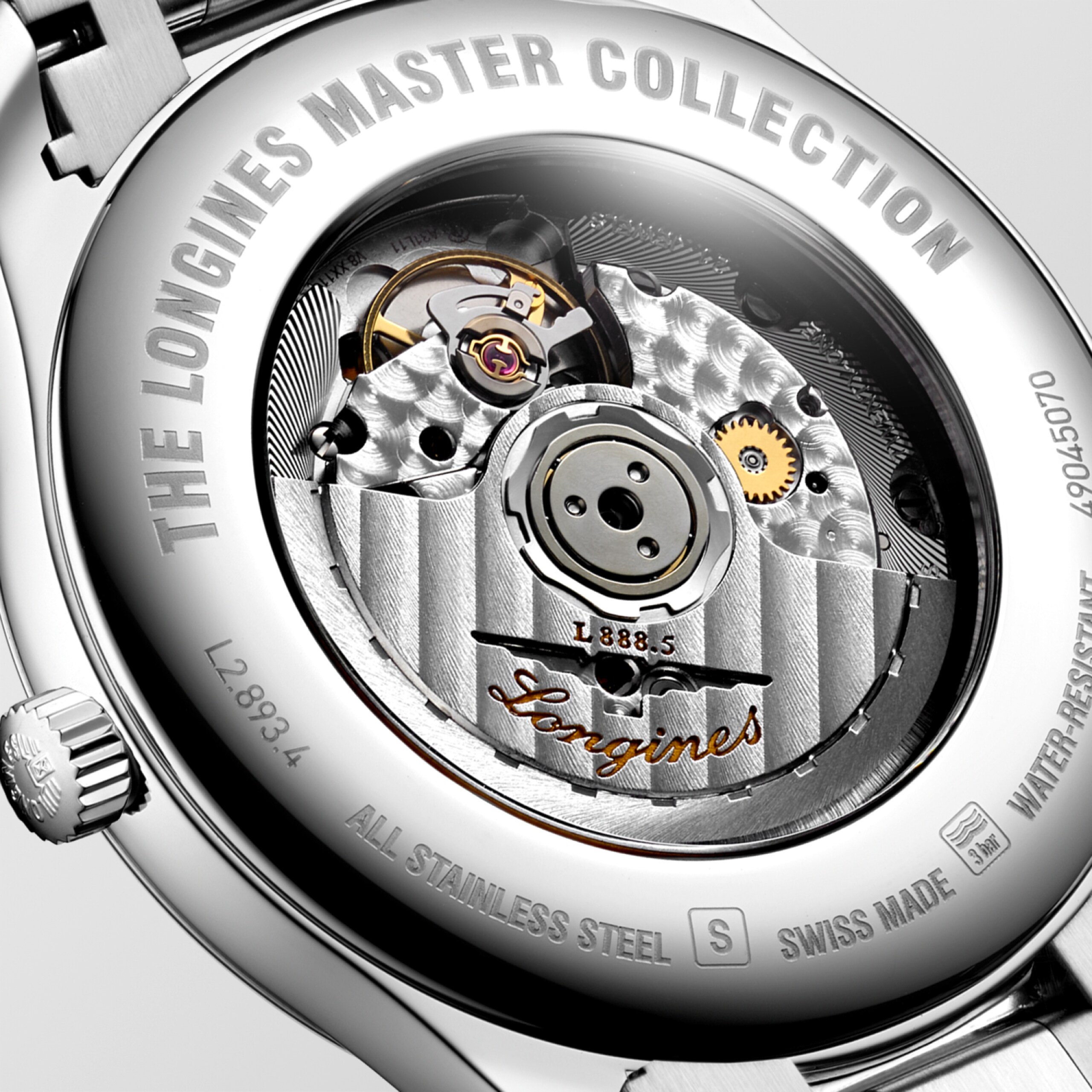 Longines MASTER COLLECTION automatic stainless steel Watch - L2.893.4.92.6