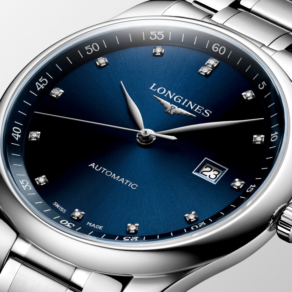 Longines Master Collection 42mm Cadran Bleu Soleillé - L2.893.4.97.6