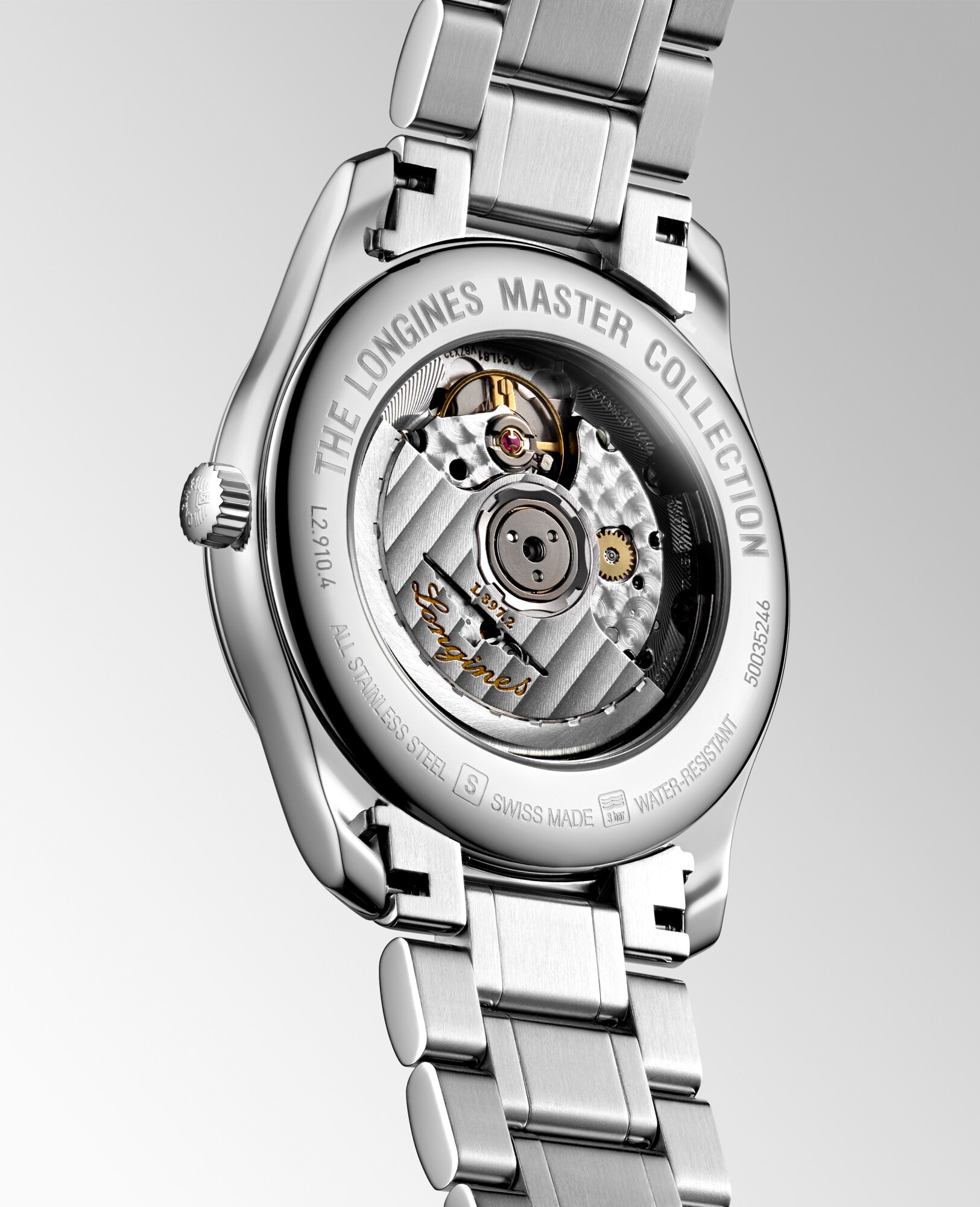 ロンジン マスターコレクション 自動巻、ステンレススティール