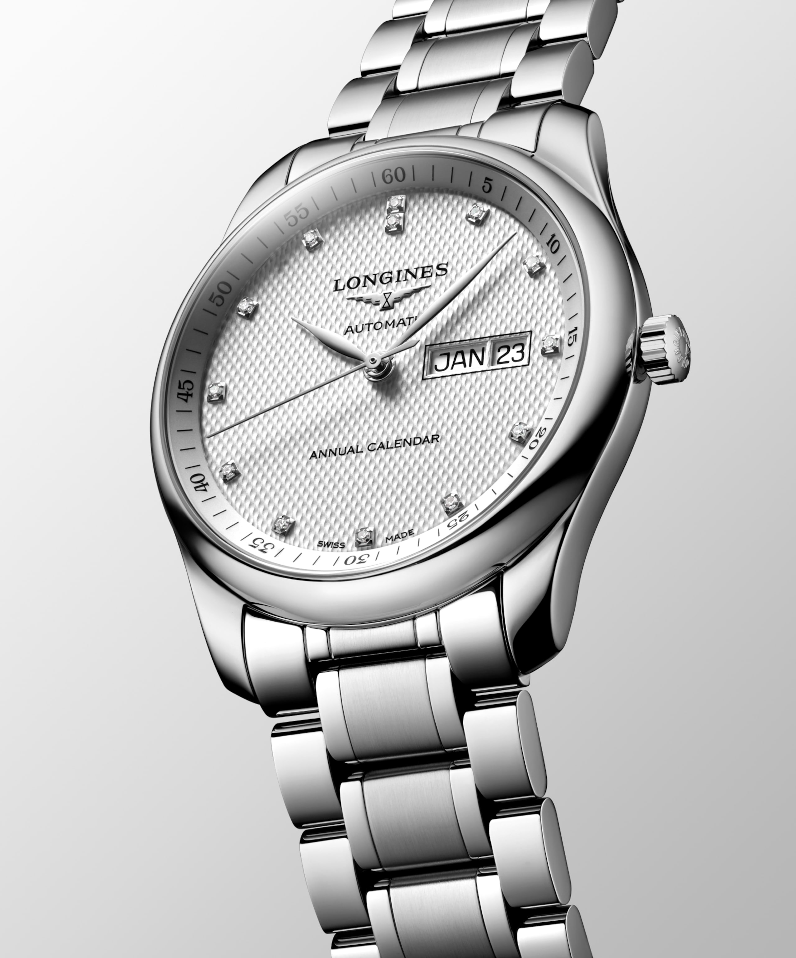 Longines MASTER COLLECTION Automatik Edelstahl Watch - L2.910.4.77.6