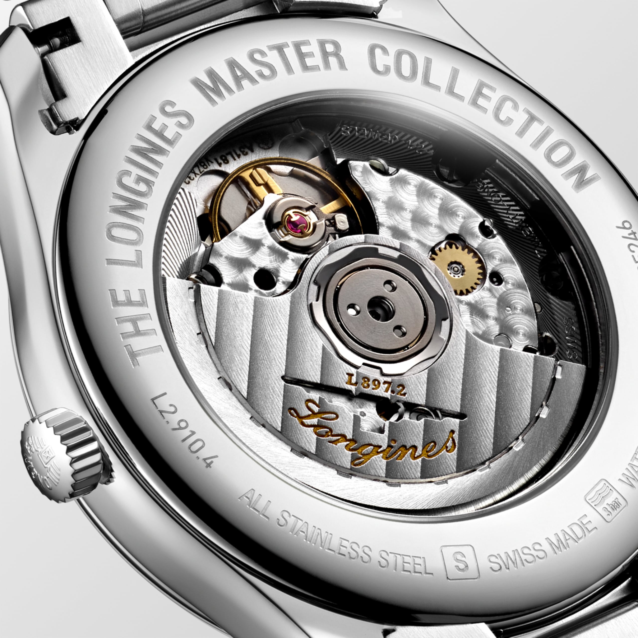 Longines MASTER COLLECTION Automatik Edelstahl Watch - L2.910.4.77.6