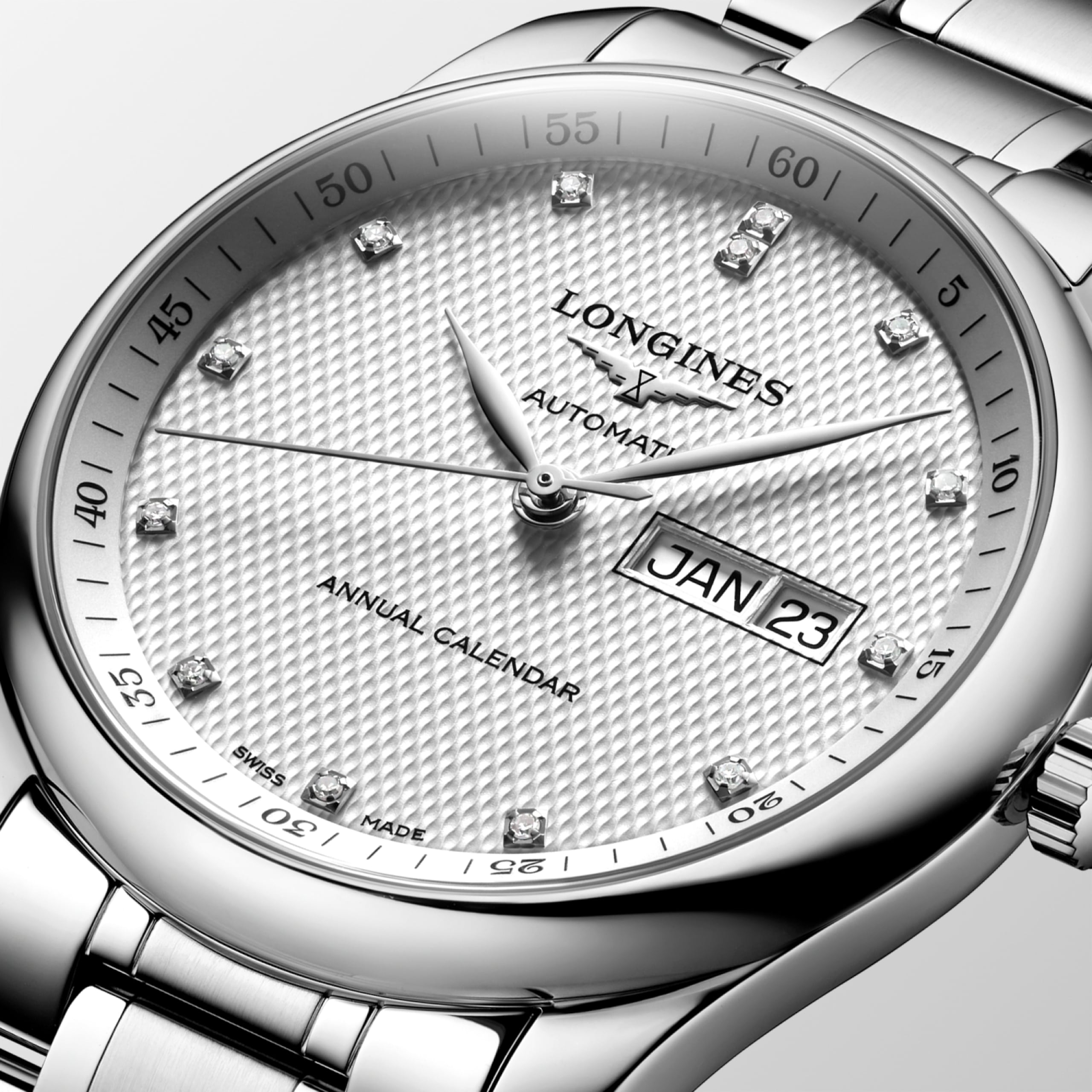 Longines MASTER COLLECTION Automatik Edelstahl Watch - L2.910.4.77.6