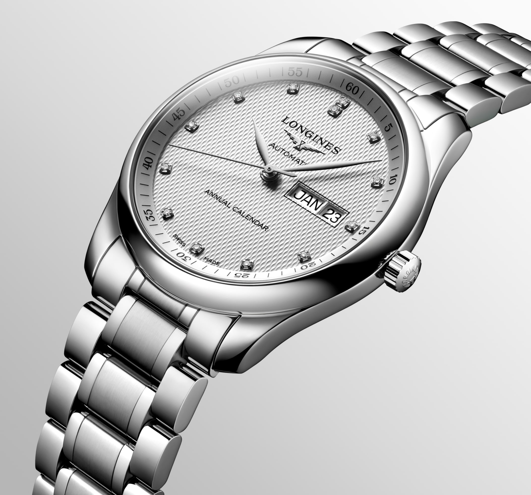 ロンジン マスターコレクション 自動巻、ステンレススティール