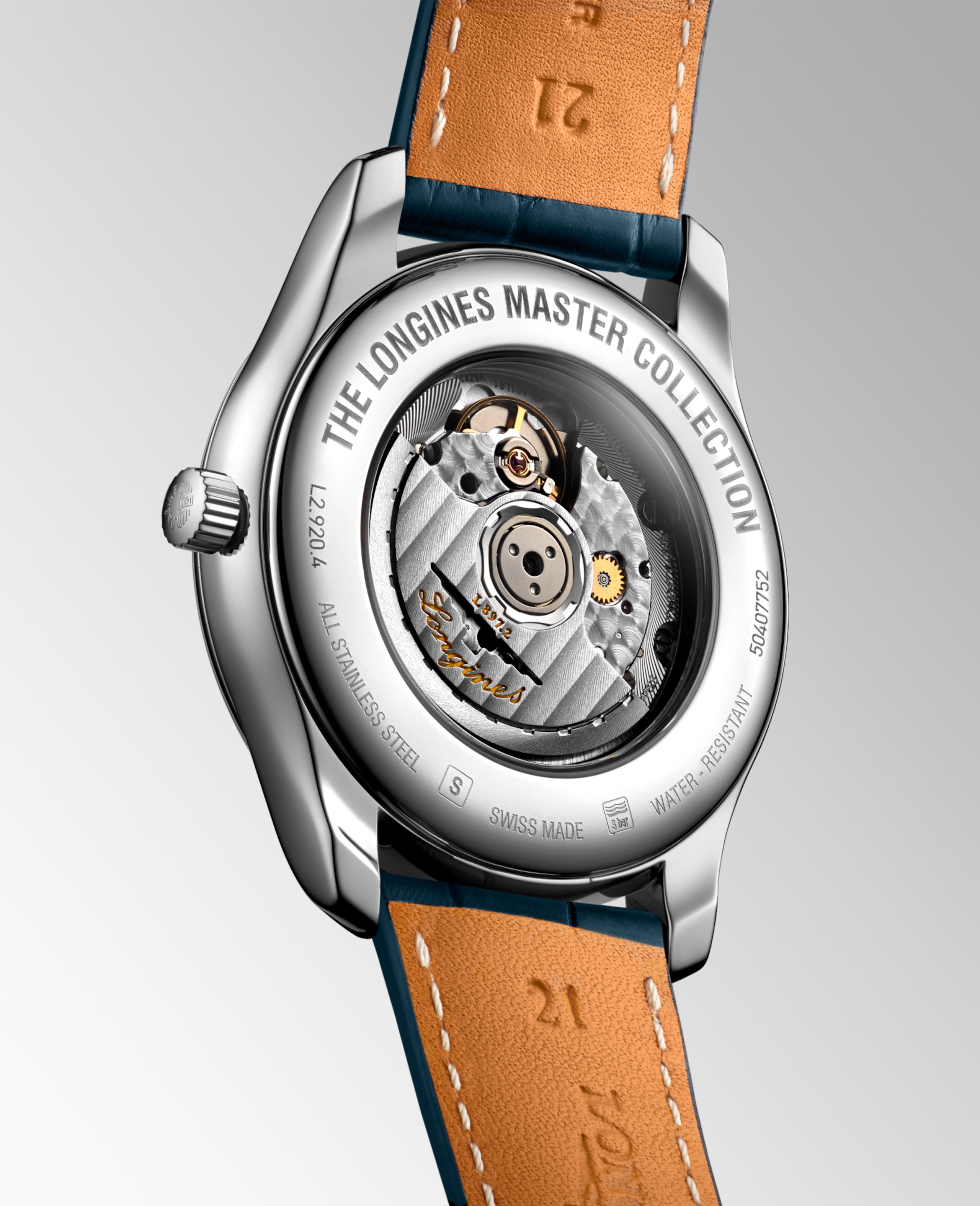 Longines MASTER COLLECTION automático acero inoxidable Watch - L2.920.4.92.0