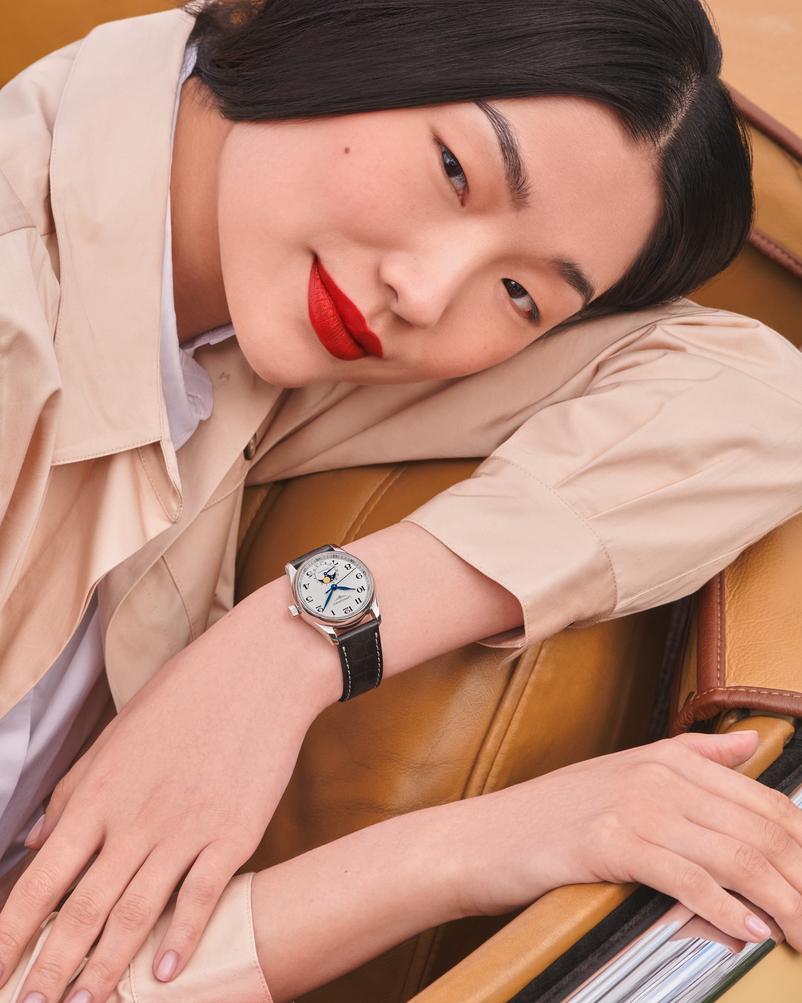 LONGINES MASTER COLLECTION MOONPHASE Automatic, Stainless Steel