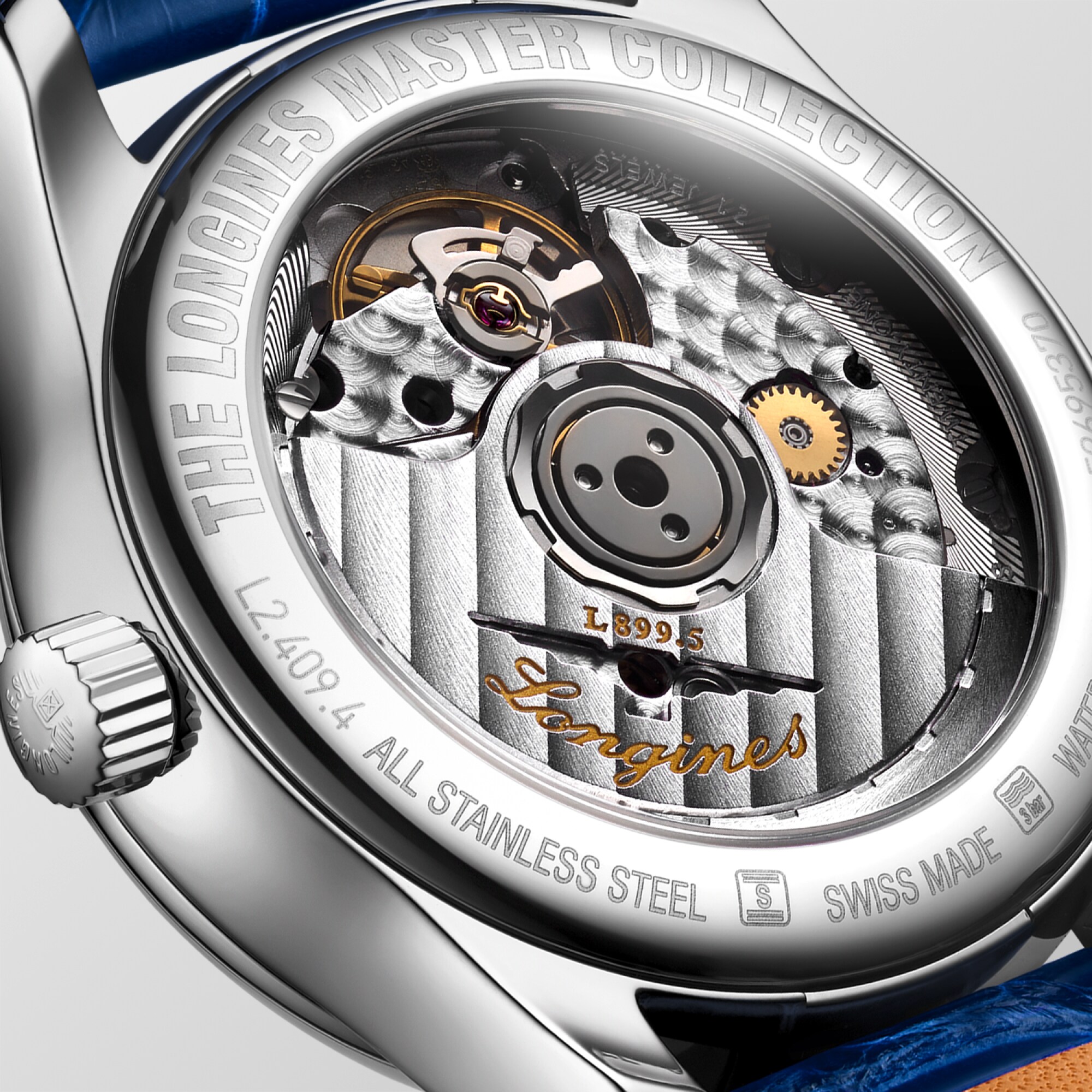 LONGINES MASTER COLLECTION MOONPHASE 自動巻、ステンレス