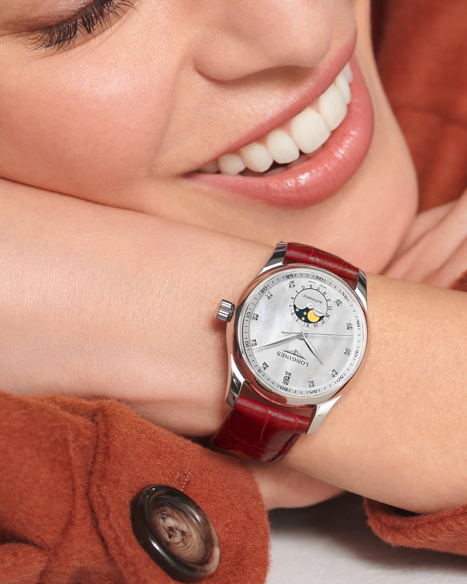 Lune様 LONGINES MASTER COLLECTION MOONPHASE Automatic, Stainless Steel