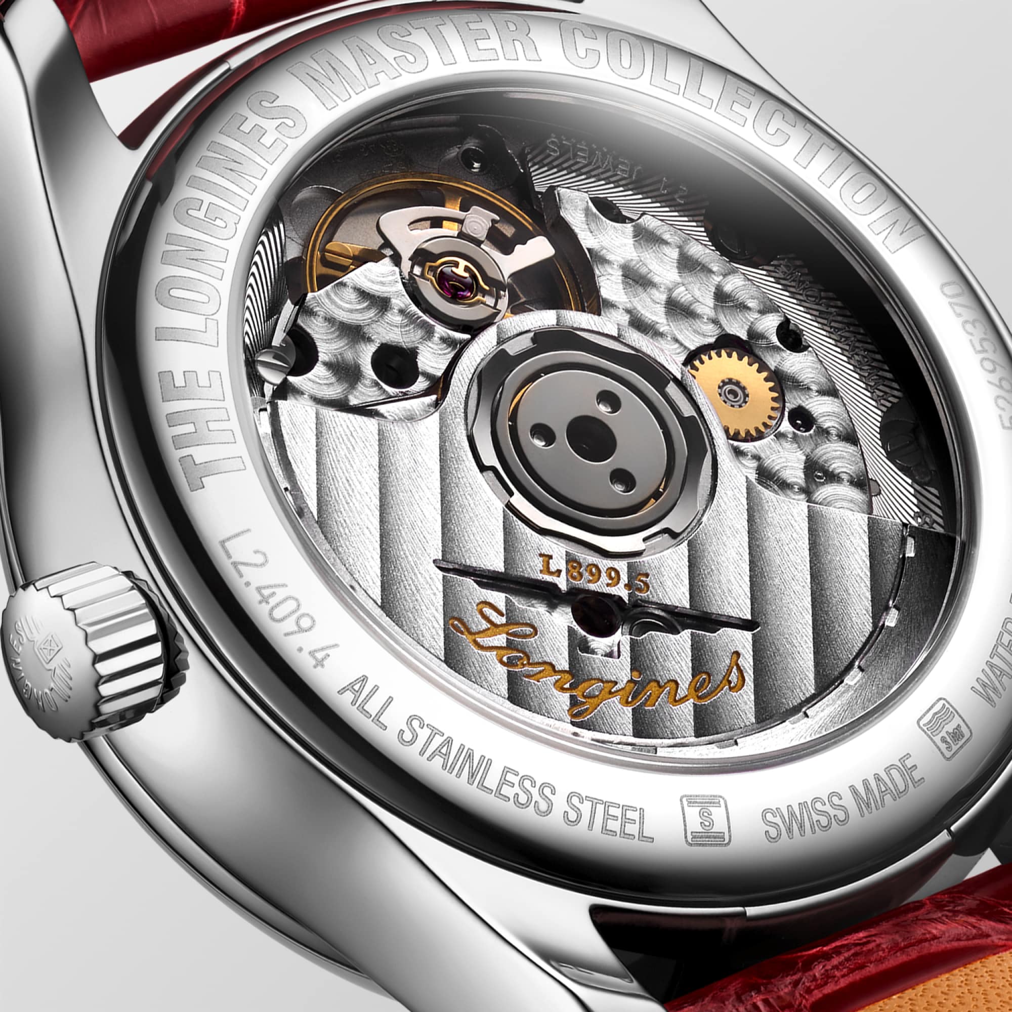 LONGINES MASTER COLLECTION MOONPHASE | Ø 34.00 mm, ホワイト