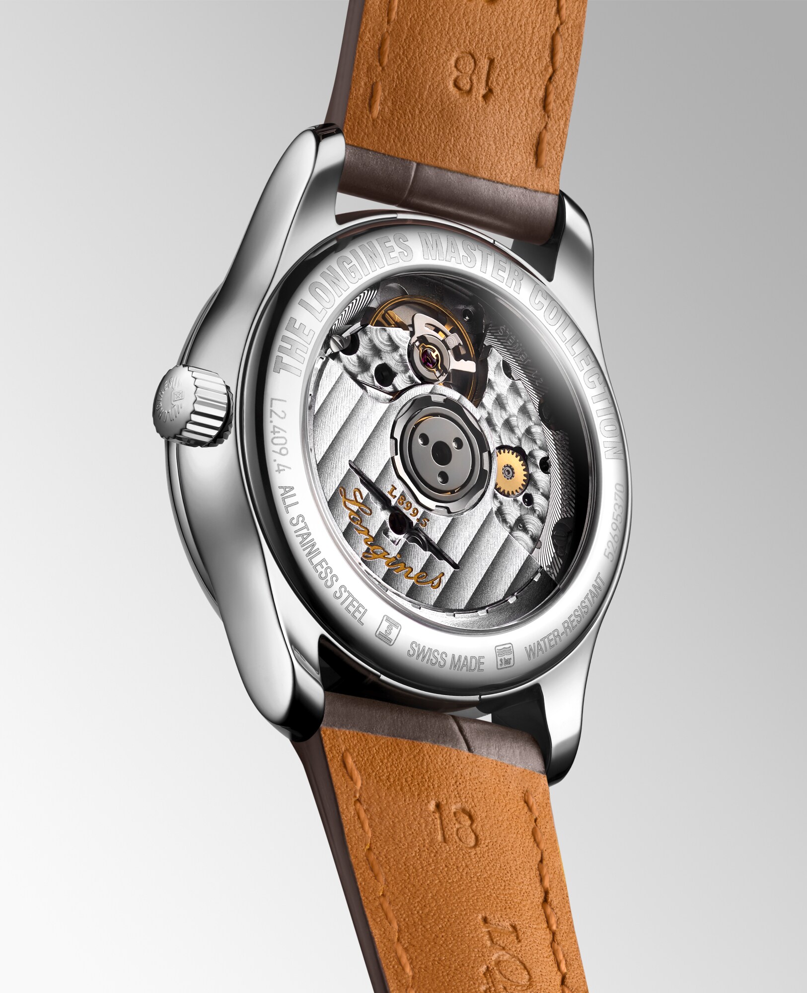 LONGINES MASTER COLLECTION MOONPHASE 自動巻、ステンレス