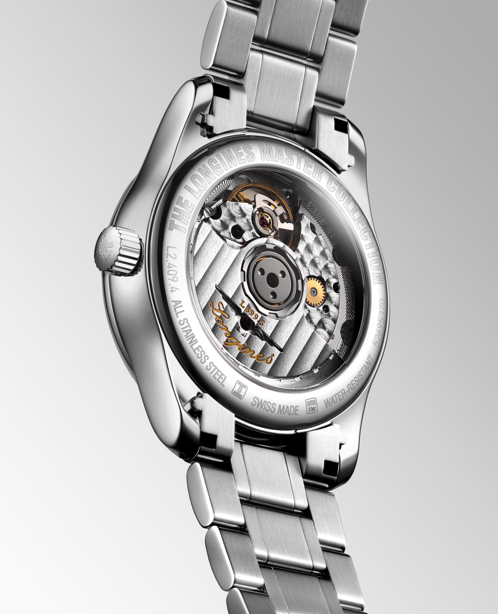 LONGINES MASTER COLLECTION MOONPHASE Automatic, Stainless Steel