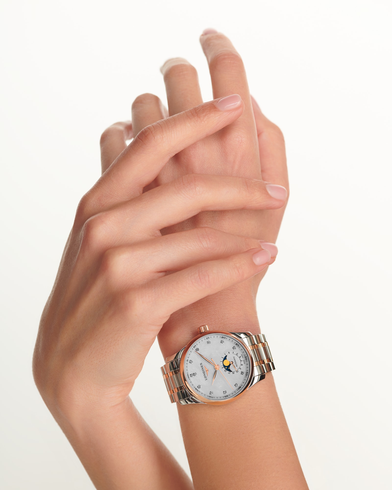 LONGINES MASTER COLLECTION MOONPHASE Automatic, Stainless Steel