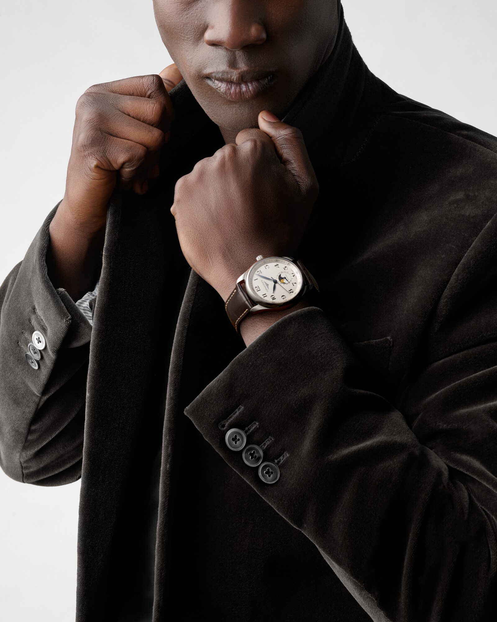 メンズLONGINES 美品 LONGINES ロンジン 腕時計 オールブラック セラミック ハイドロ
