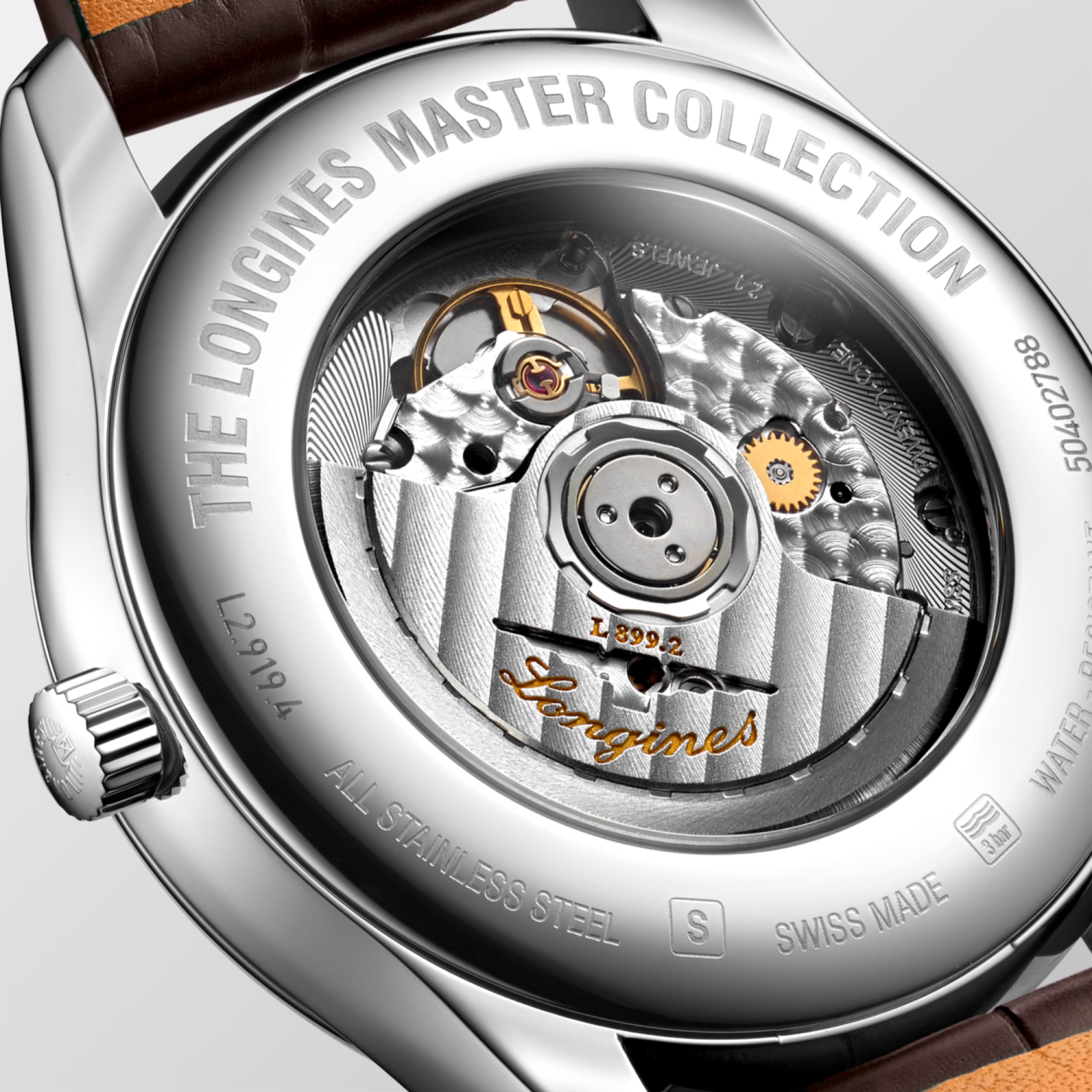 Longines MASTER COLLECTION MOONPHASE automatique acier Watch - L2.919.4.78.3