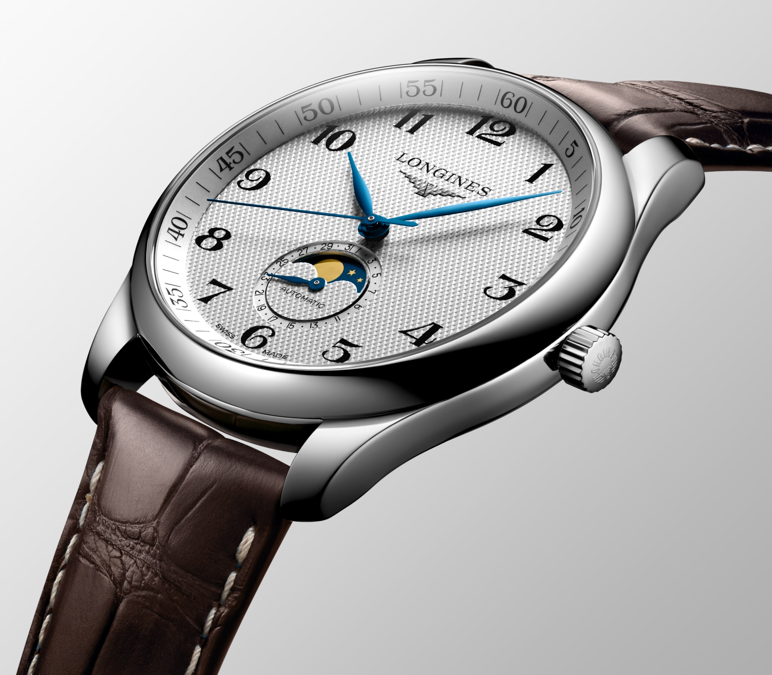 Longines MASTER COLLECTION MOONPHASE automatique acier Watch - L2.919.4.78.3