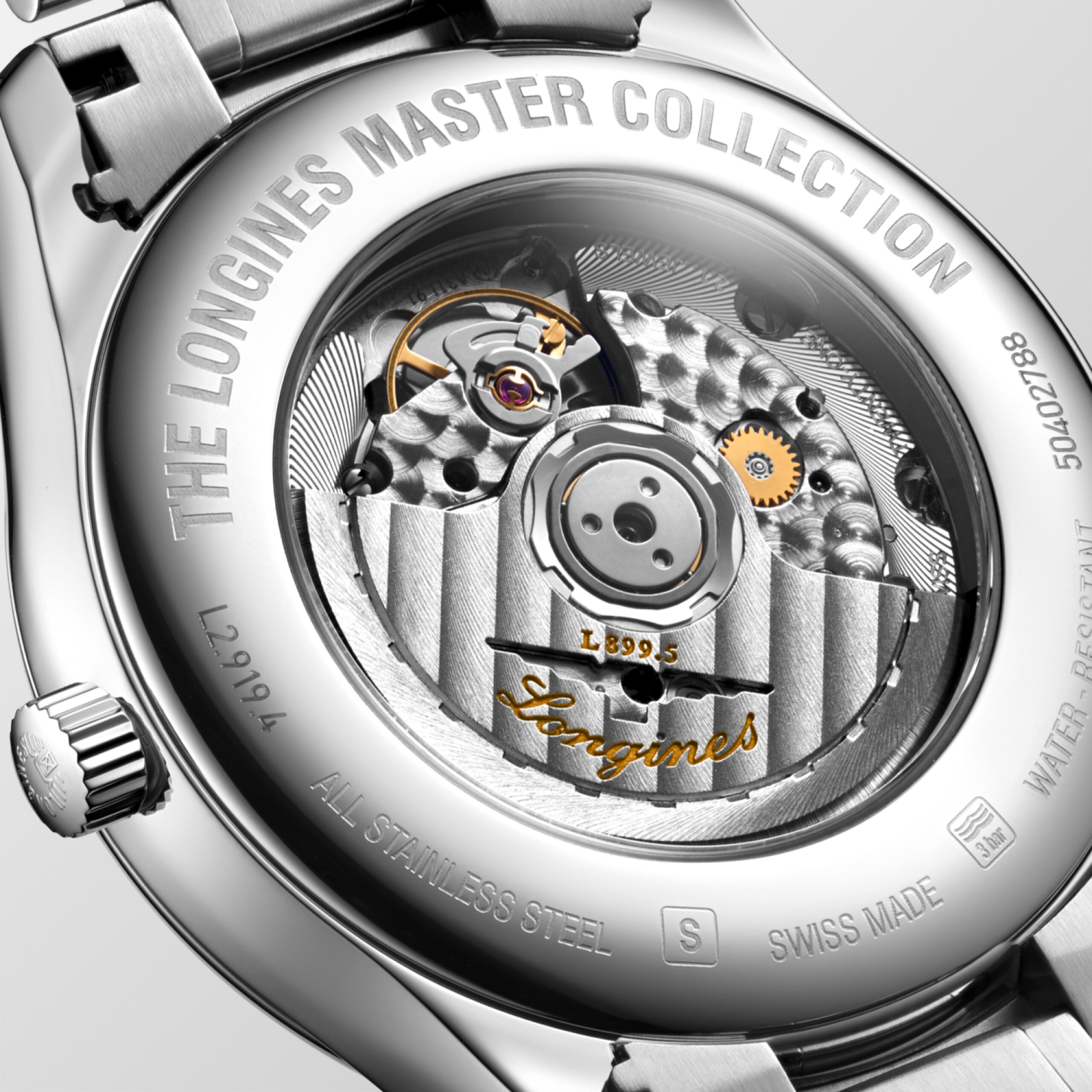 Longines MASTER COLLECTION MOONPHASE automatique acier Watch - L2.919.4.92.6