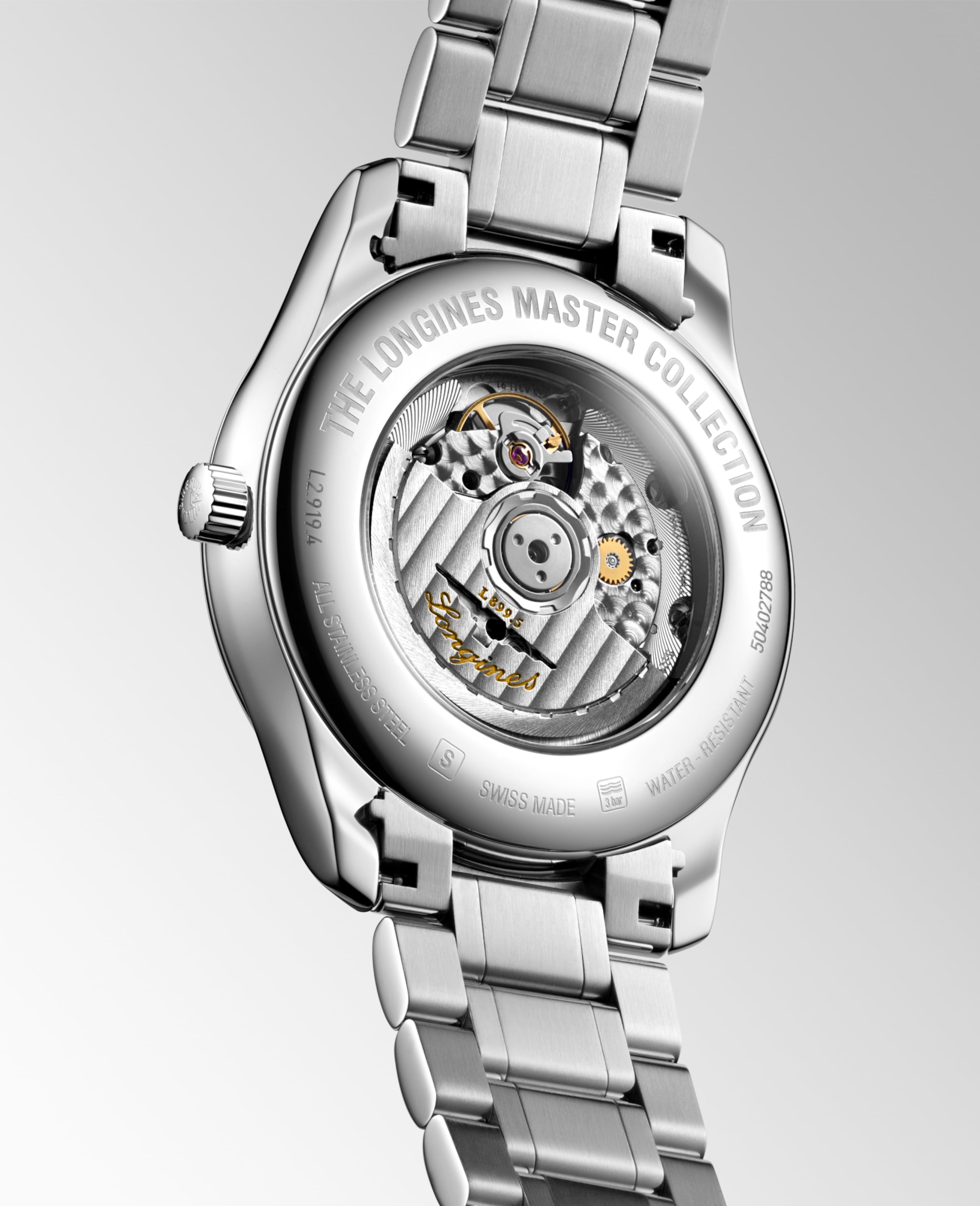 Longines MASTER COLLECTION MOONPHASE 自動上鏈機械機芯 精鋼 Watch - L2.919.4.97.6