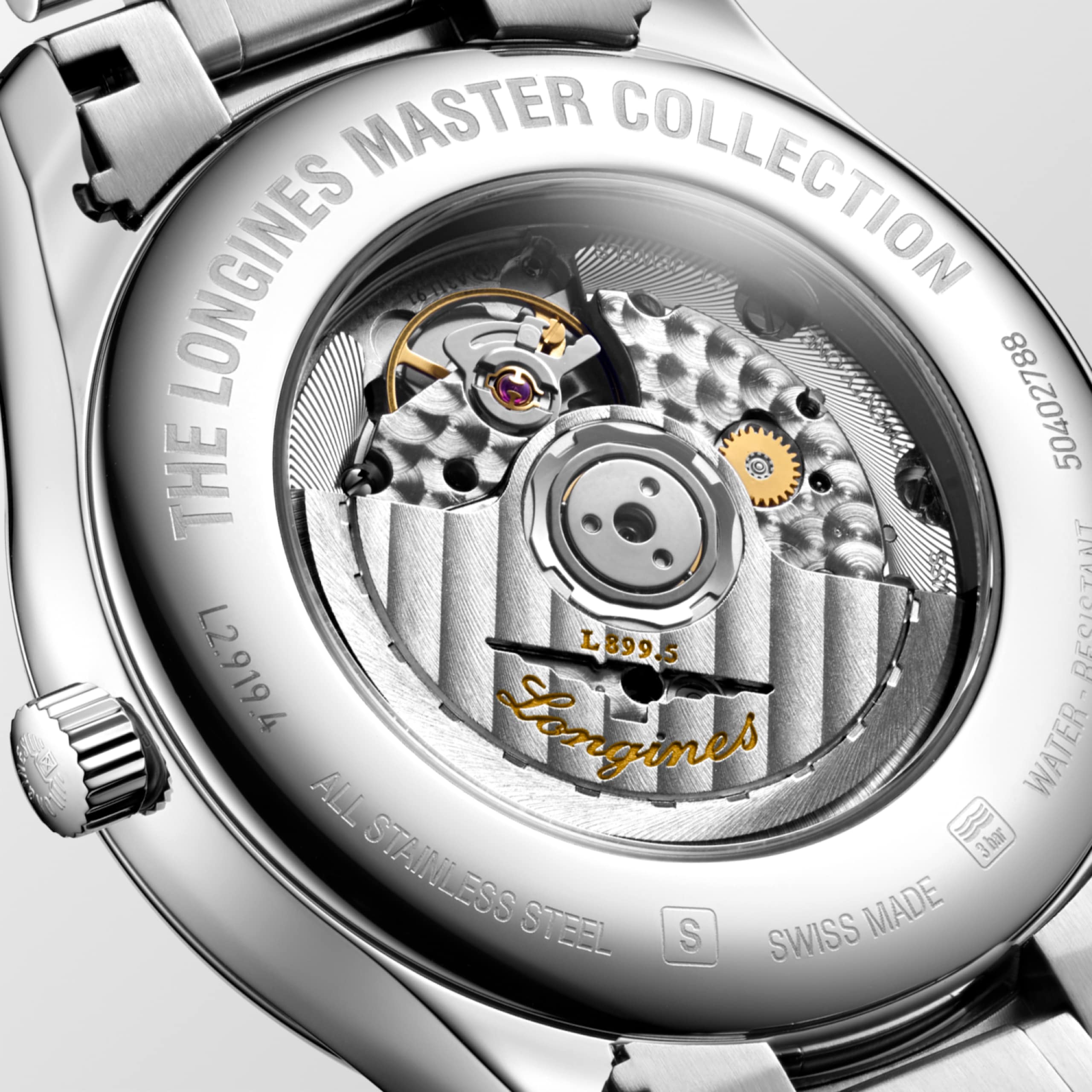 Longines MASTER COLLECTION MOONPHASE 自動上鏈機械機芯 精鋼 Watch - L2.919.4.97.6