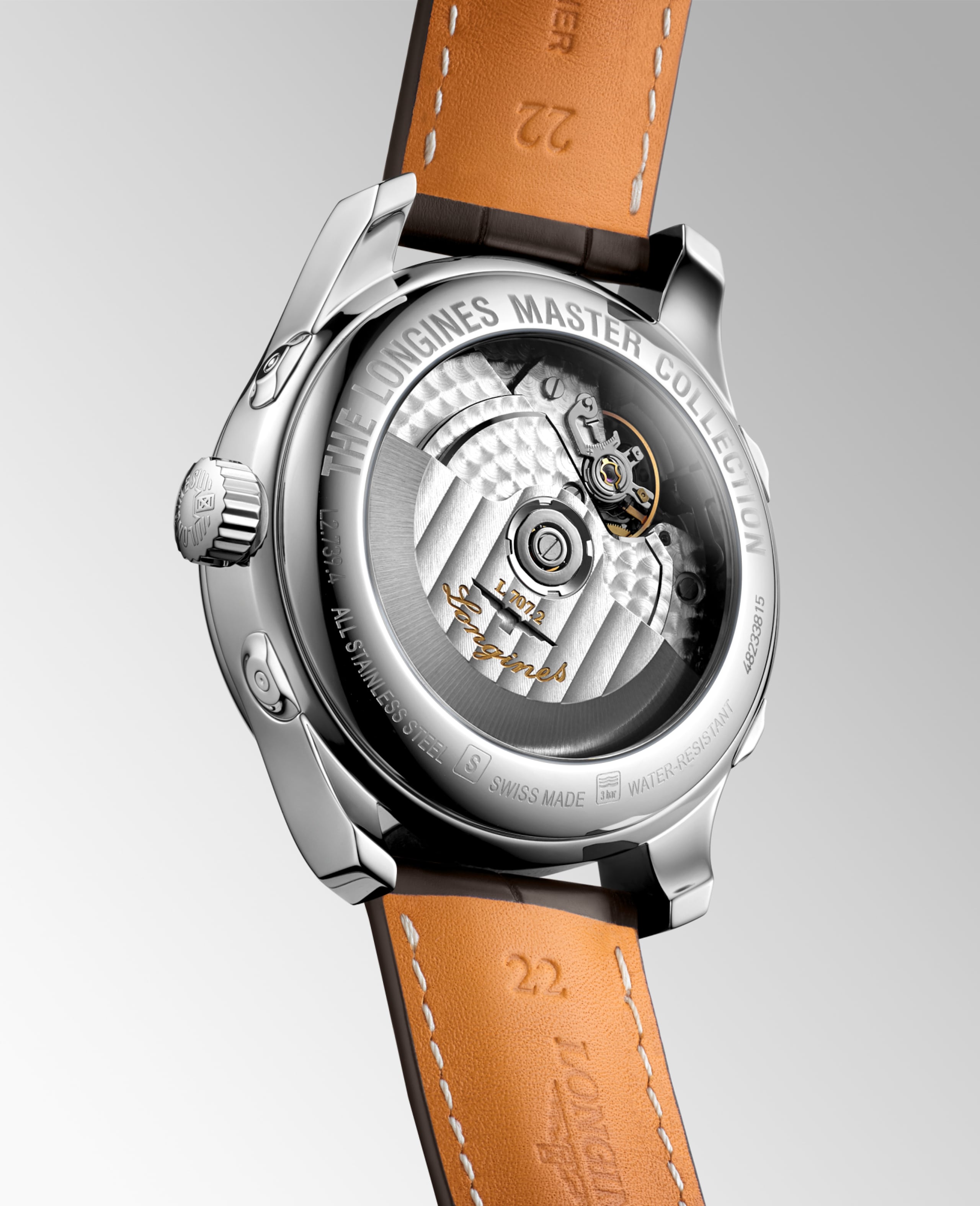 Longines MASTER COLLECTION RETROGRADE automatyczny stal szlachetna Watch - L2.739.4.71.3